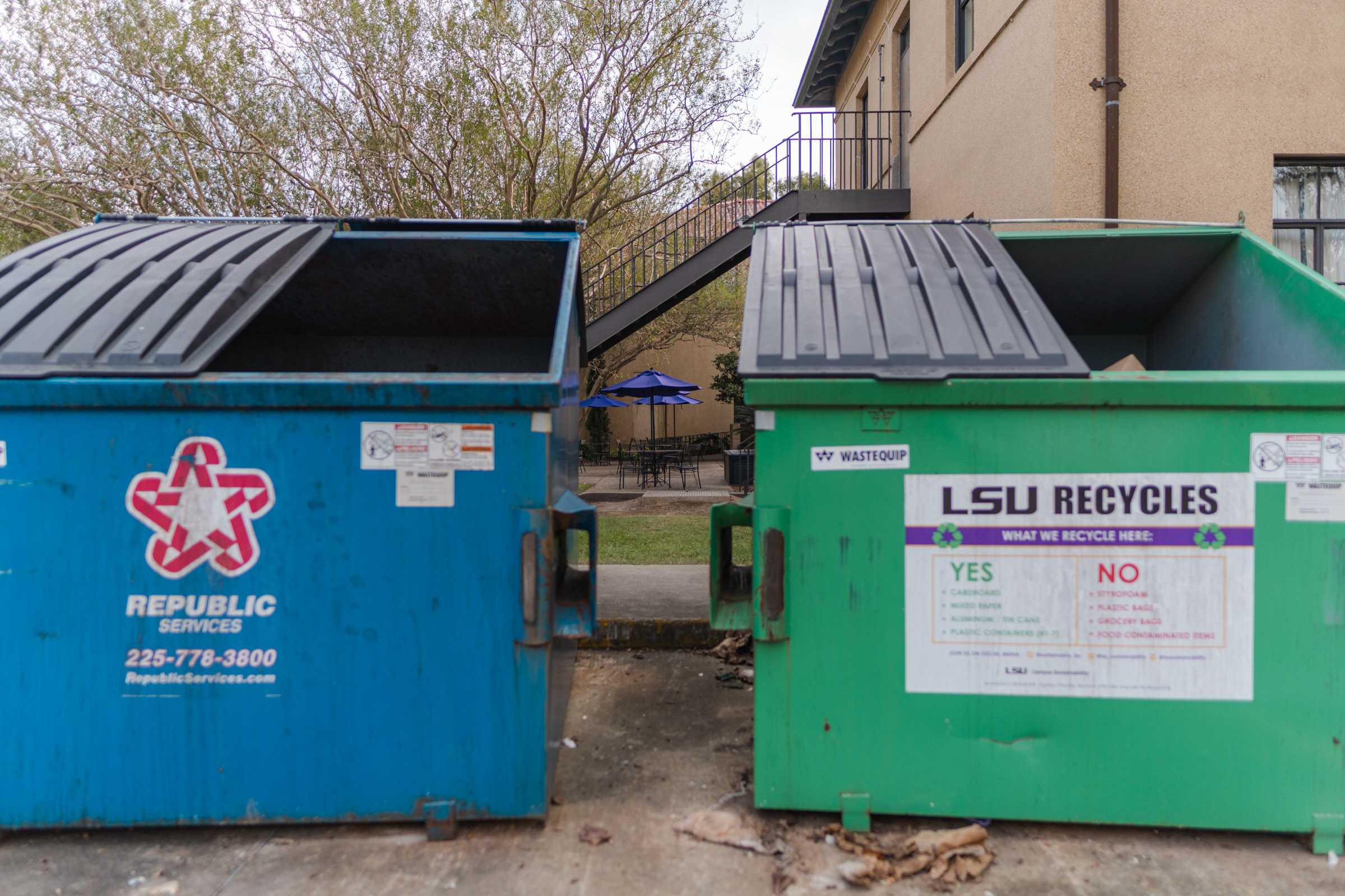 PHOTOS: Diving into the life of dumpsters on campus