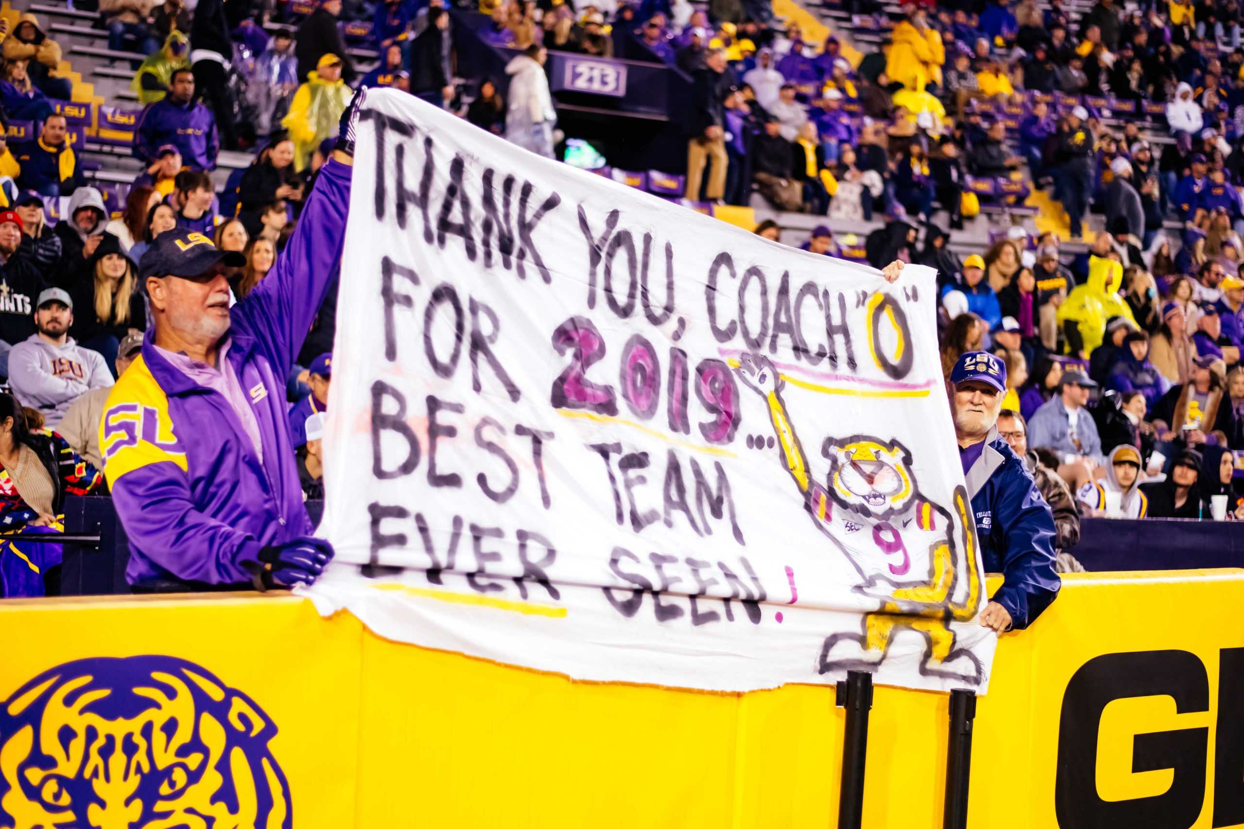 PHOTOS: LSU football defeats Texas A&M 27-24 during Ed Orgeron's final game as head coach