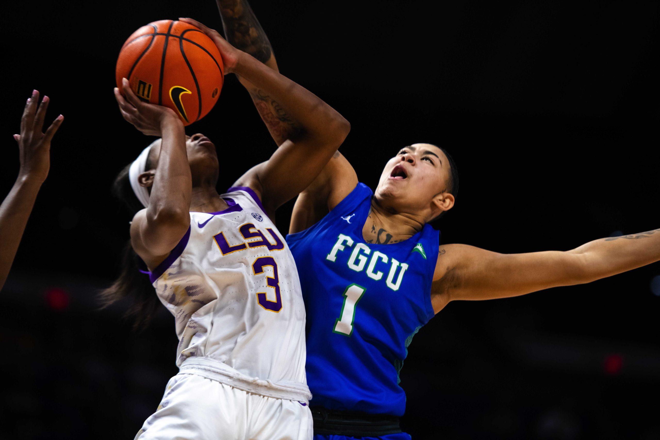 PHOTOS: LSU women's basketball falls 88-74 to Florida Gulf Coast University