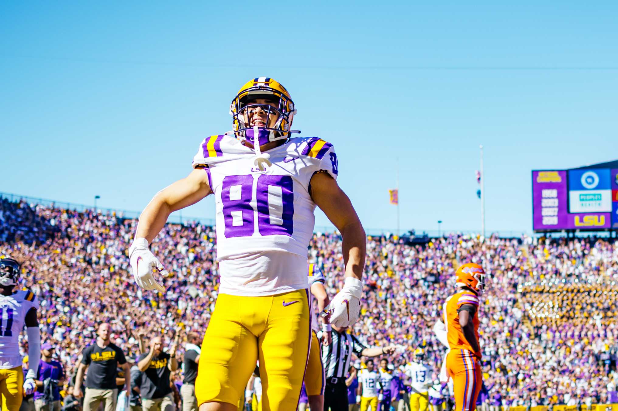 Inside Jack Bech's journey: How an unknown recruit became LSU's top receiver