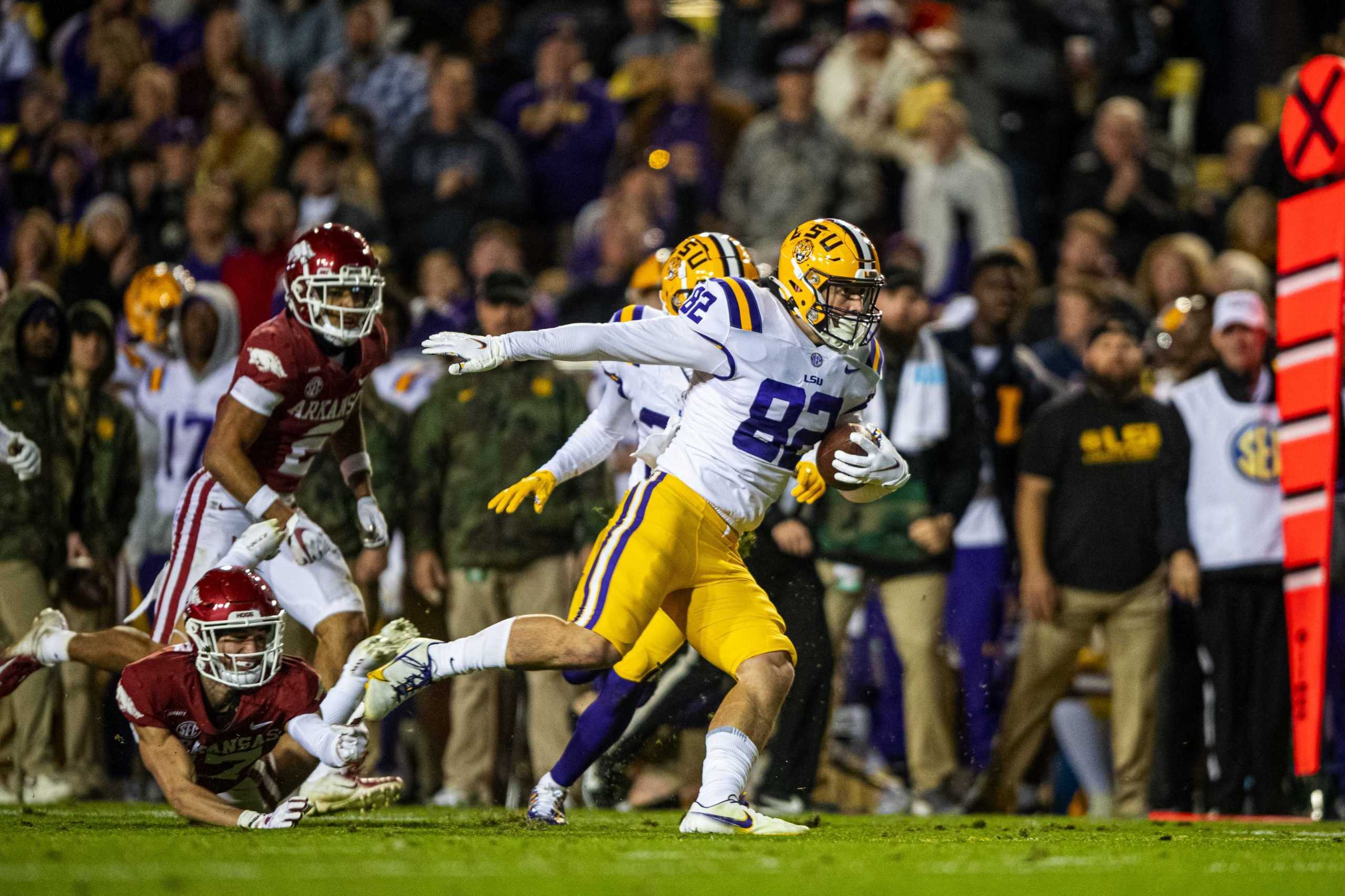 PHOTOS: LSU football falls to Arkansas in overtime