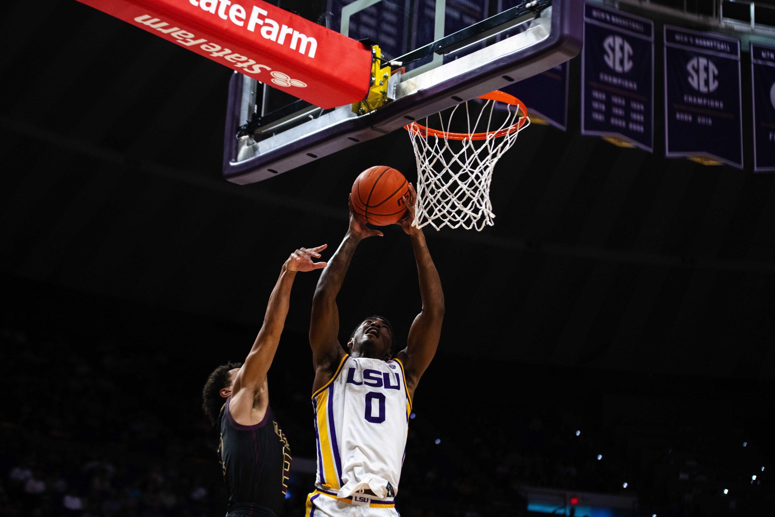 PHOTOS: LSU men's basketball defeats Texas State 84-59 in the Pete Maravich Assembly Center