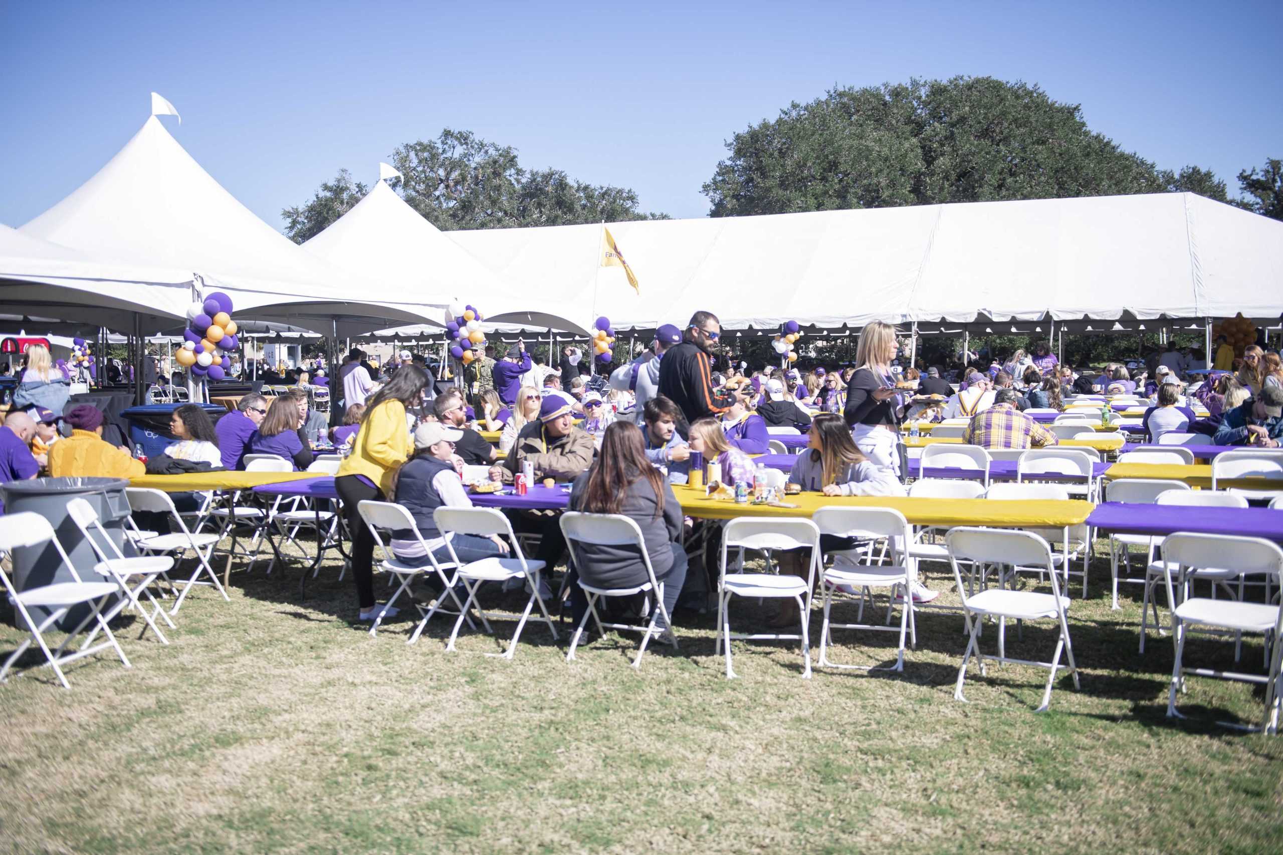 PHOTOS: LSU fans tailgate before start of Arkansas game