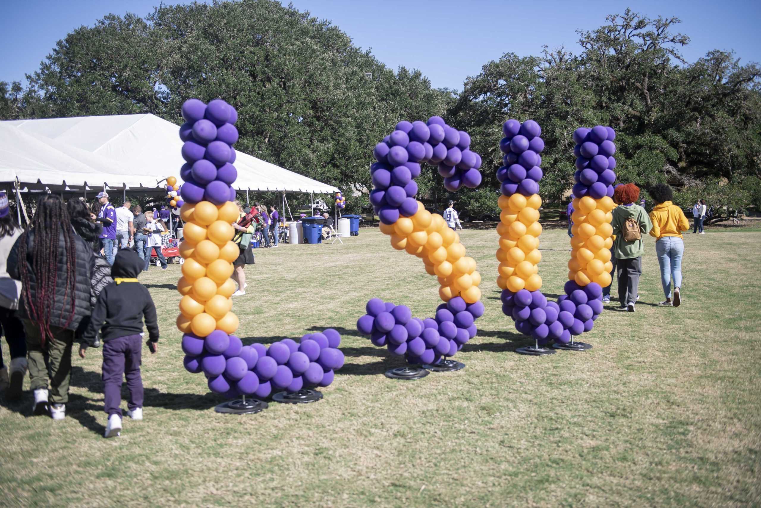 PHOTOS: LSU fans tailgate before start of Arkansas game