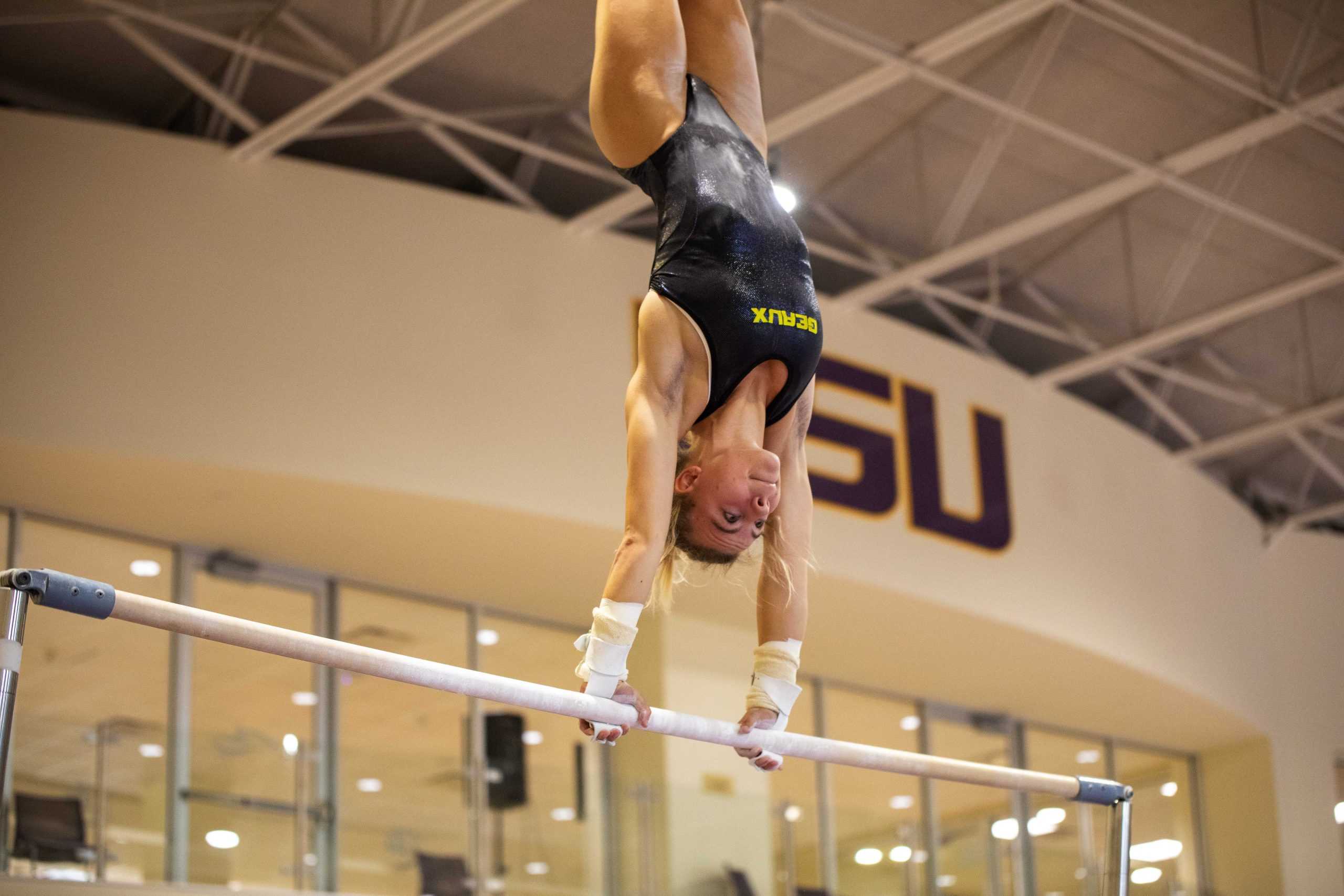 PHOTOS: LSU gymnastics holds preseason practice