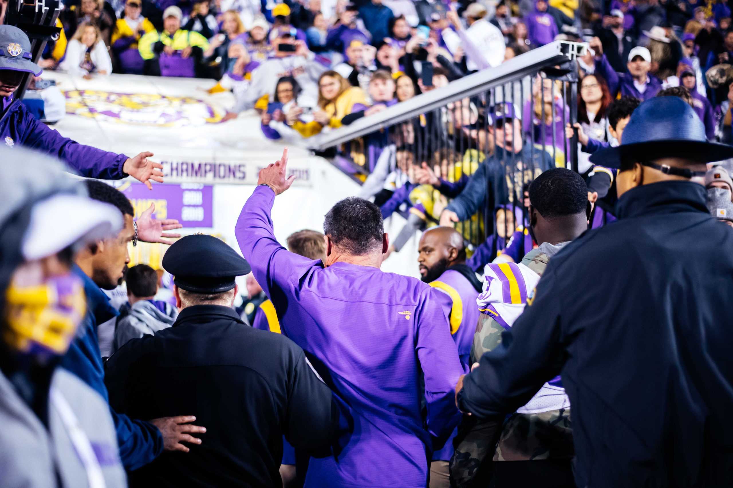 PHOTOS: LSU football defeats Texas A&M 27-24 during Ed Orgeron's final game as head coach