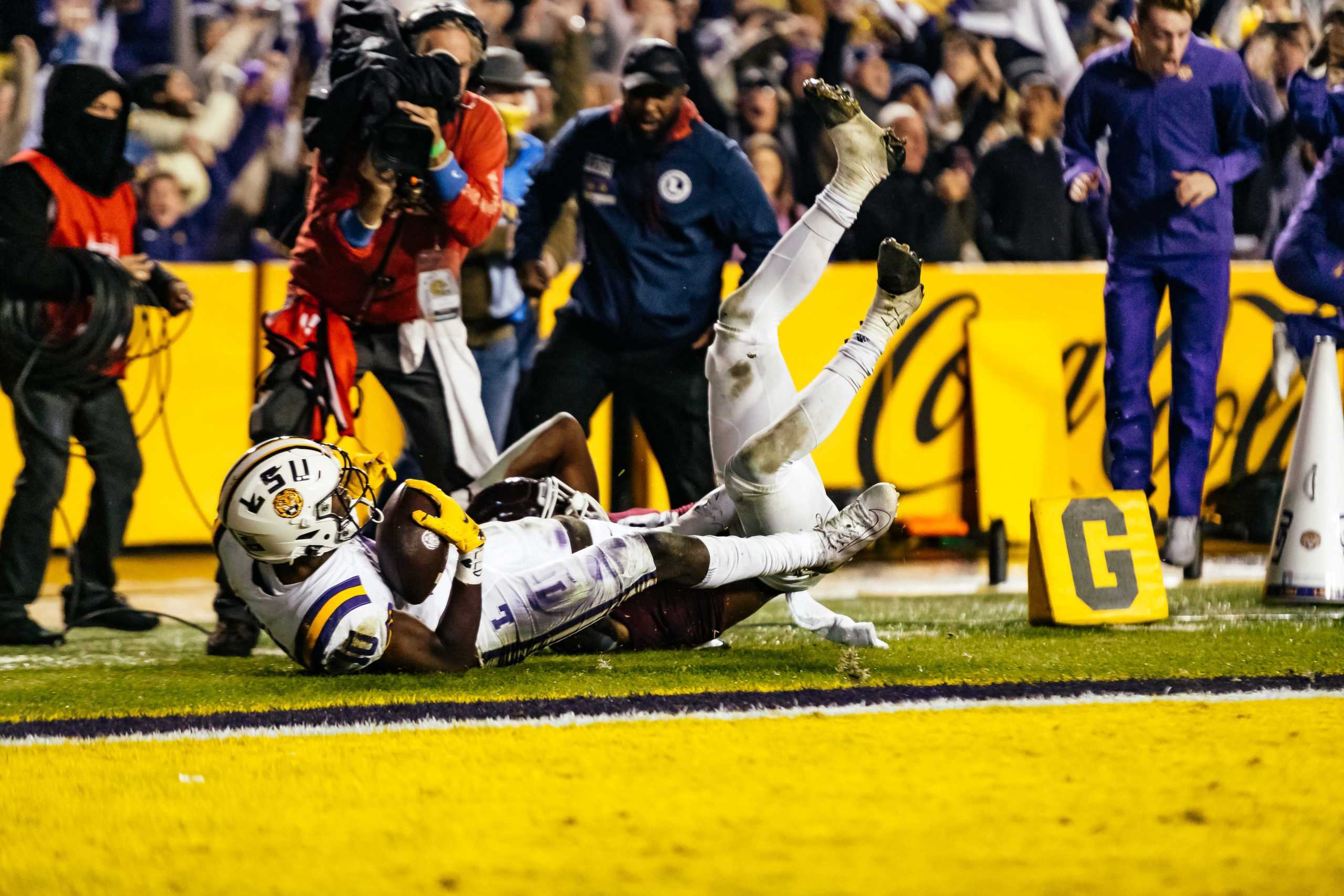 PHOTOS: LSU football defeats Texas A&M 27-24 during Ed Orgeron's final game as head coach