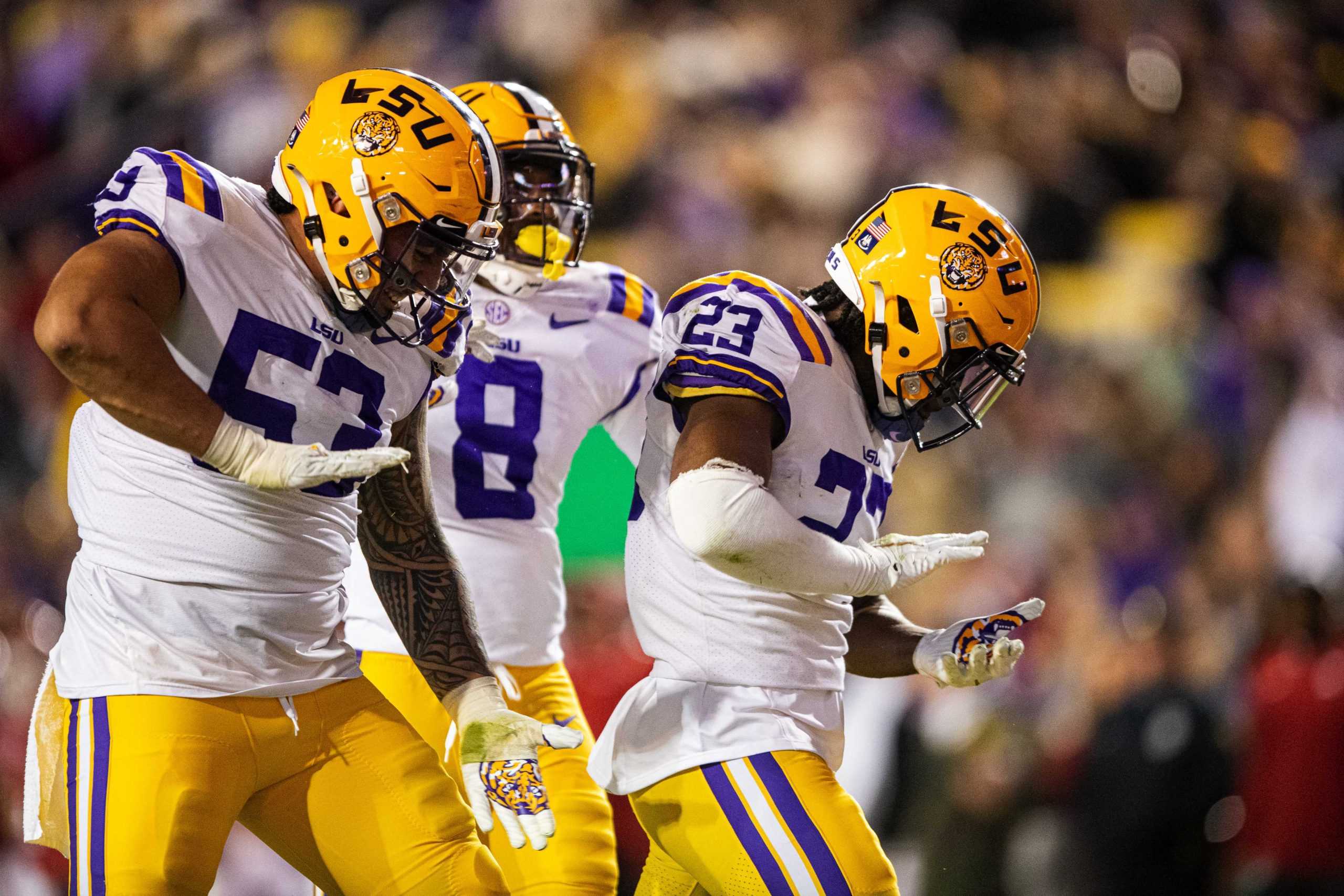 PHOTOS: LSU football falls to Arkansas in overtime