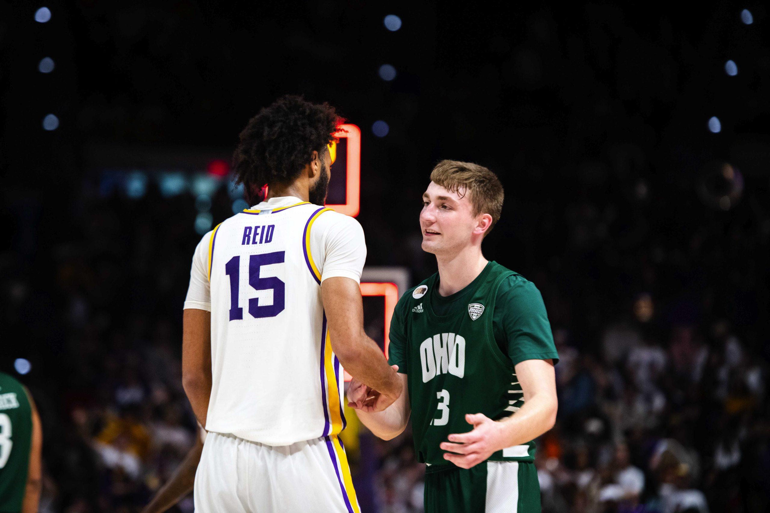 PHOTOS: LSU men&#8217;s basketball defeats Ohio 66-51 in the Pete Maravich Assembly Center