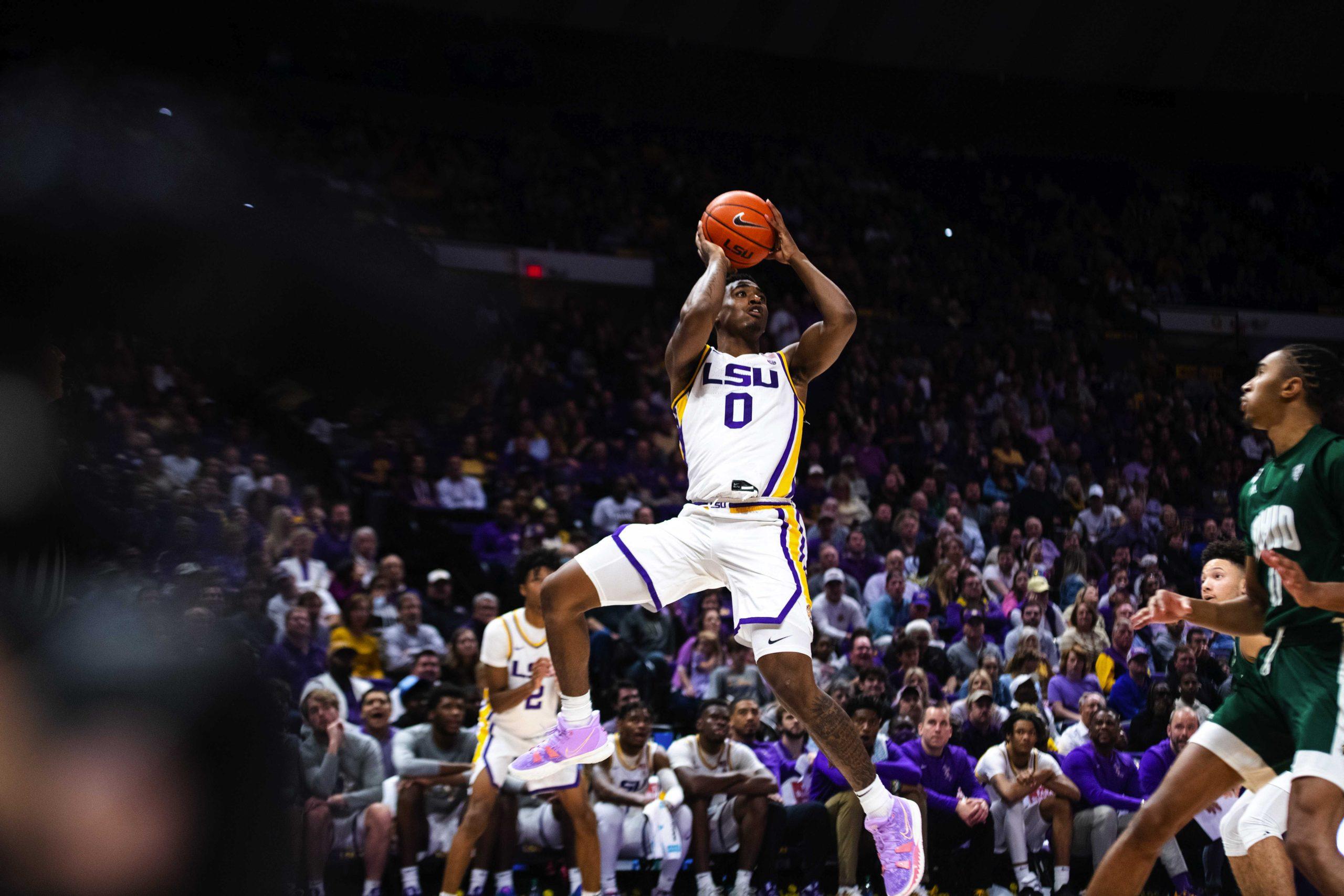 PHOTOS: LSU men&#8217;s basketball defeats Ohio 66-51 in the Pete Maravich Assembly Center