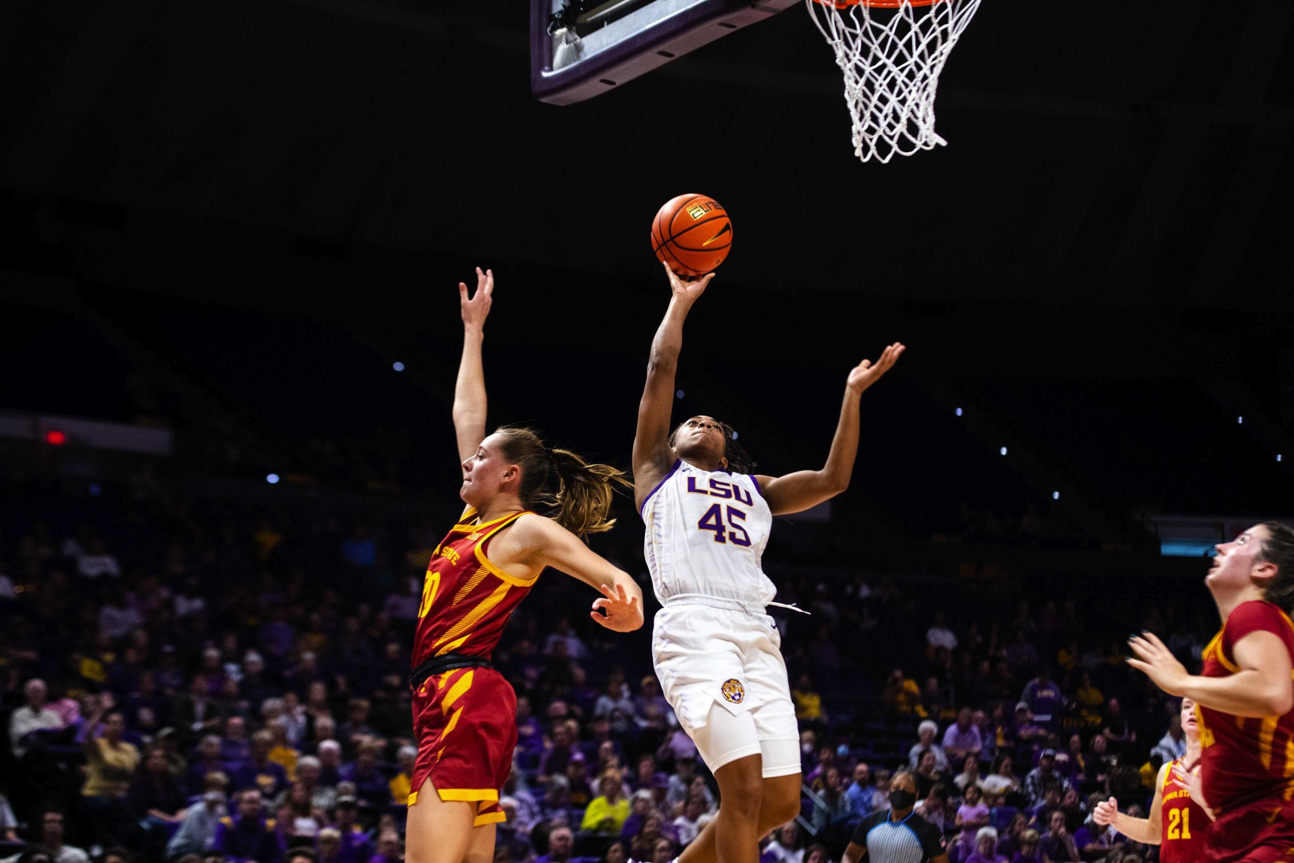 PHOTOS: LSU women's basketball defeats Iowa State 69-60 in the Pete Maravich Assembly Center