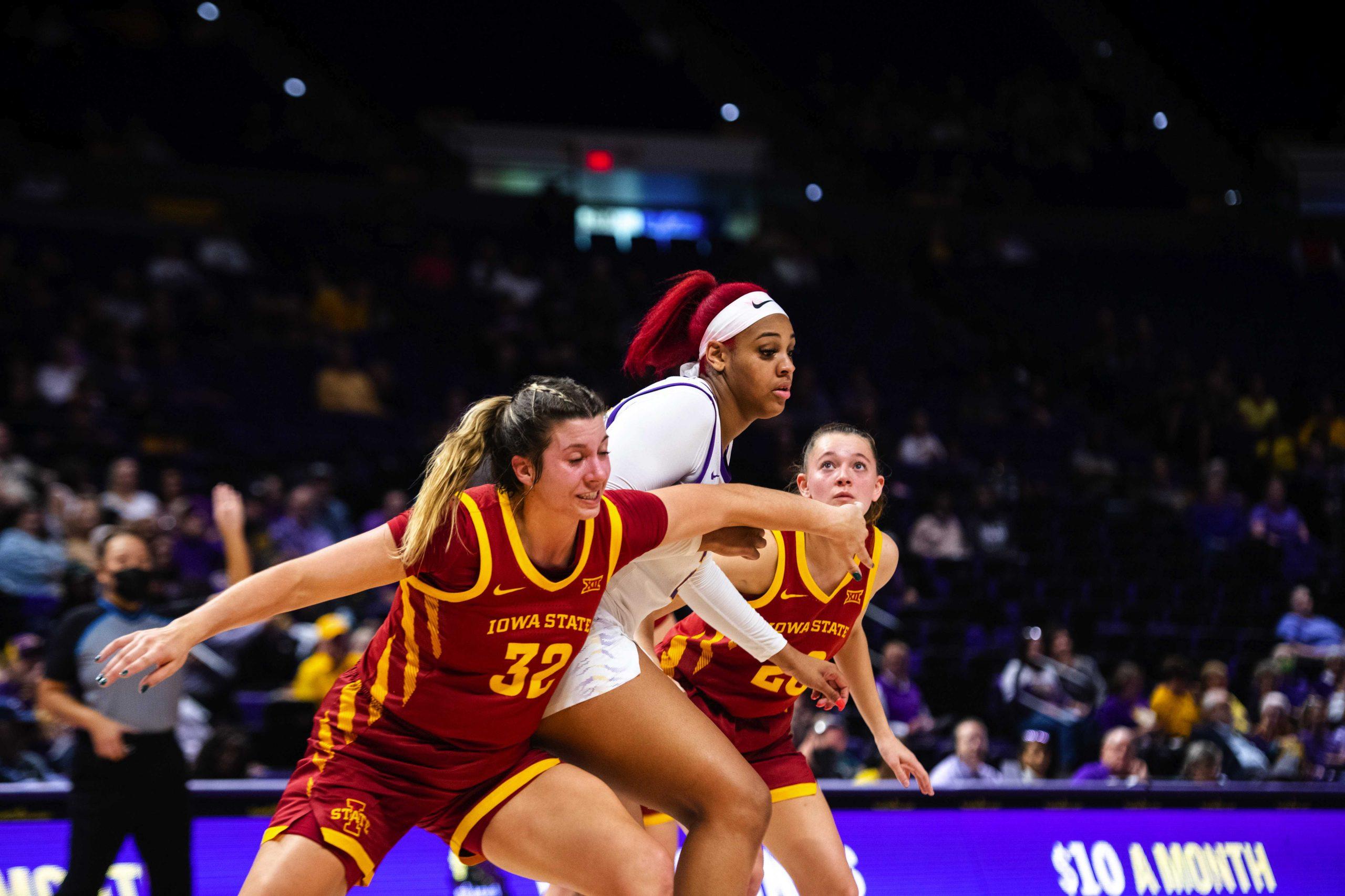 PHOTOS: LSU women's basketball defeats Iowa State 69-60 in the Pete Maravich Assembly Center