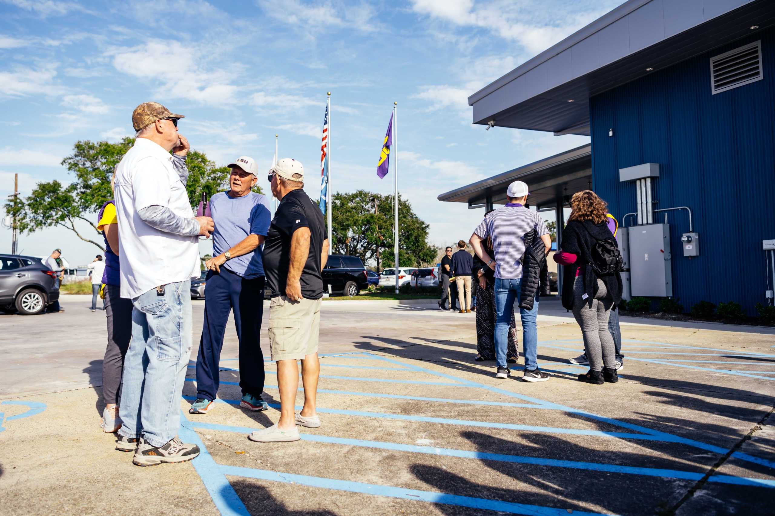 PHOTOS: Newly hired LSU football head coach Brian Kelly and family fly into Baton Rouge