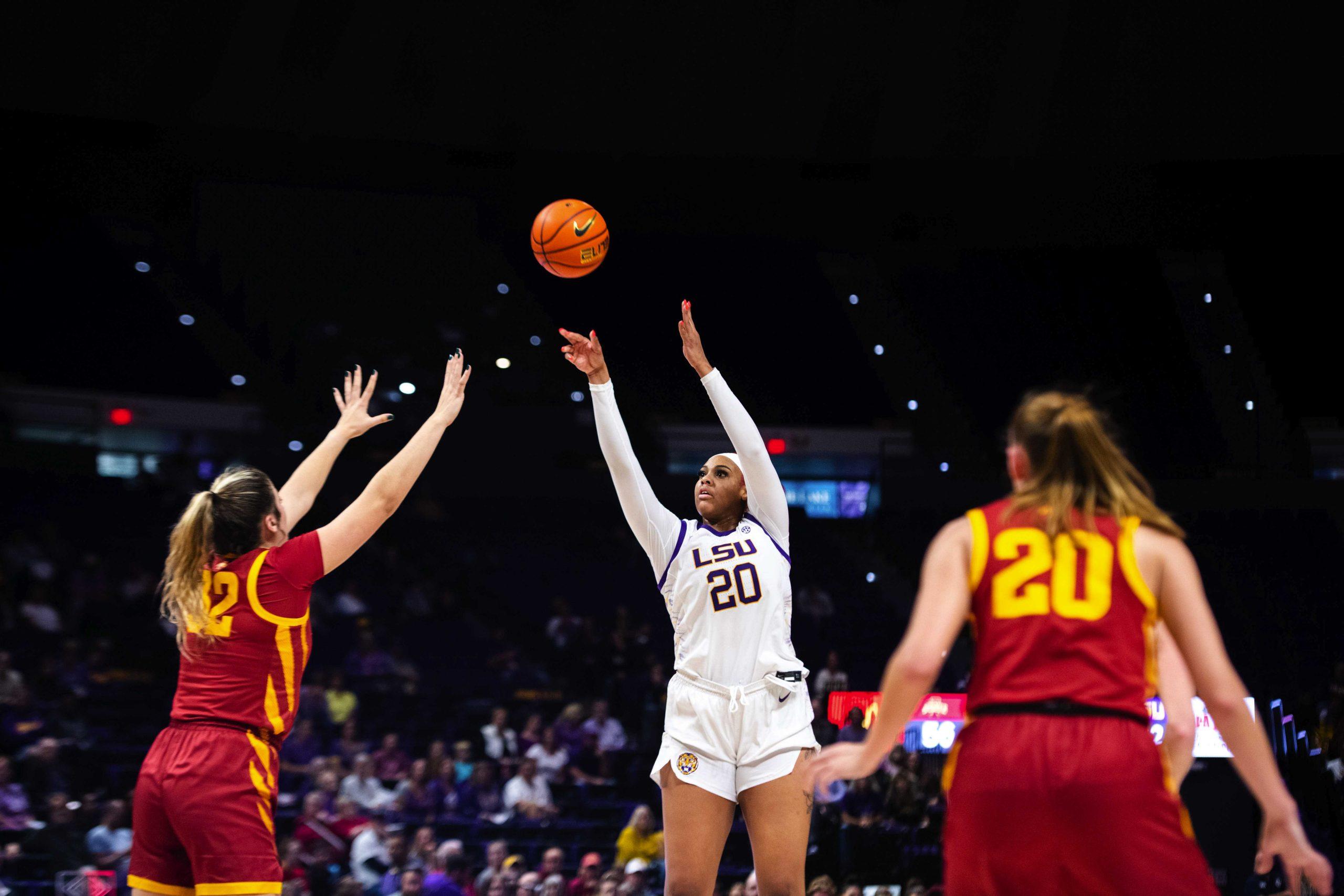 PHOTOS: LSU women's basketball defeats Iowa State 69-60 in the Pete Maravich Assembly Center