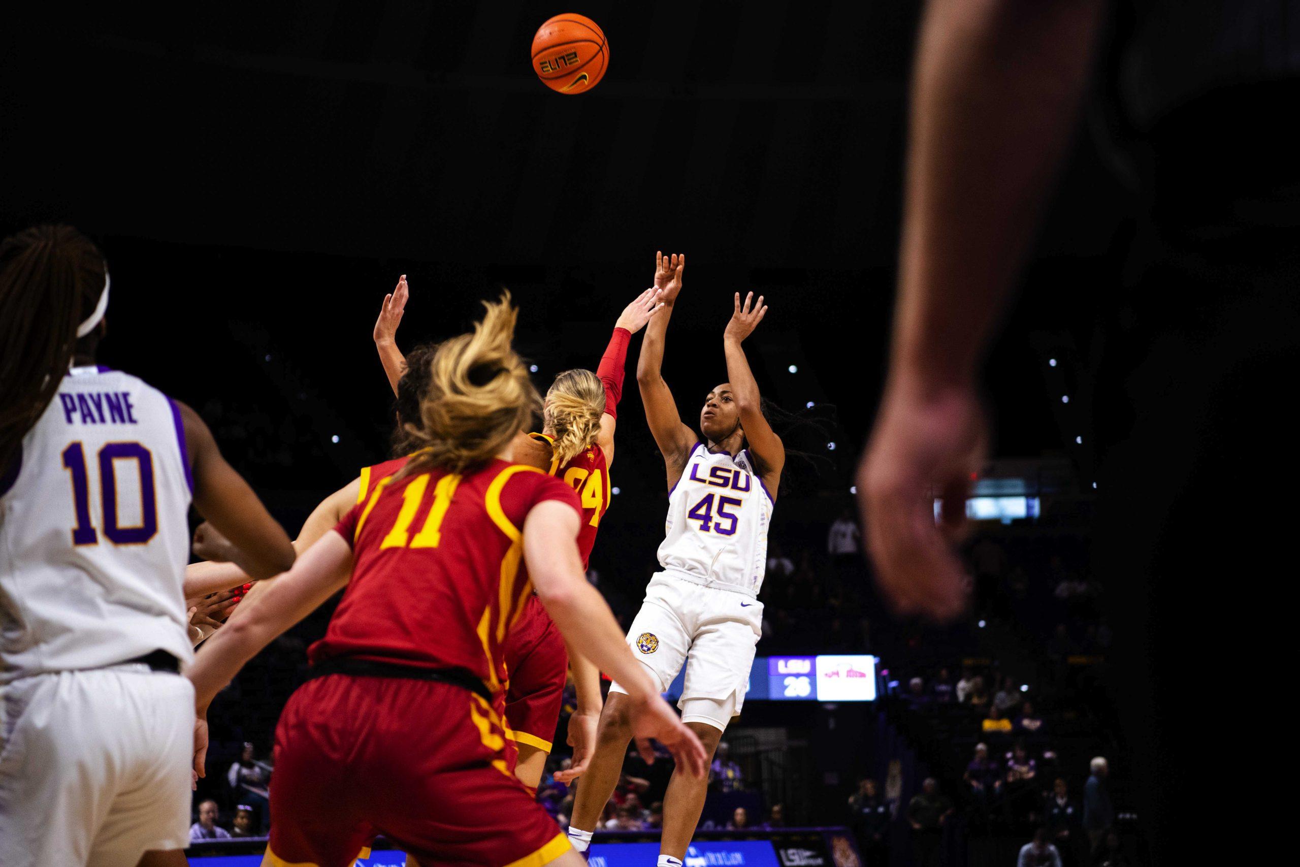 PHOTOS: LSU women's basketball defeats Iowa State 69-60 in the Pete Maravich Assembly Center