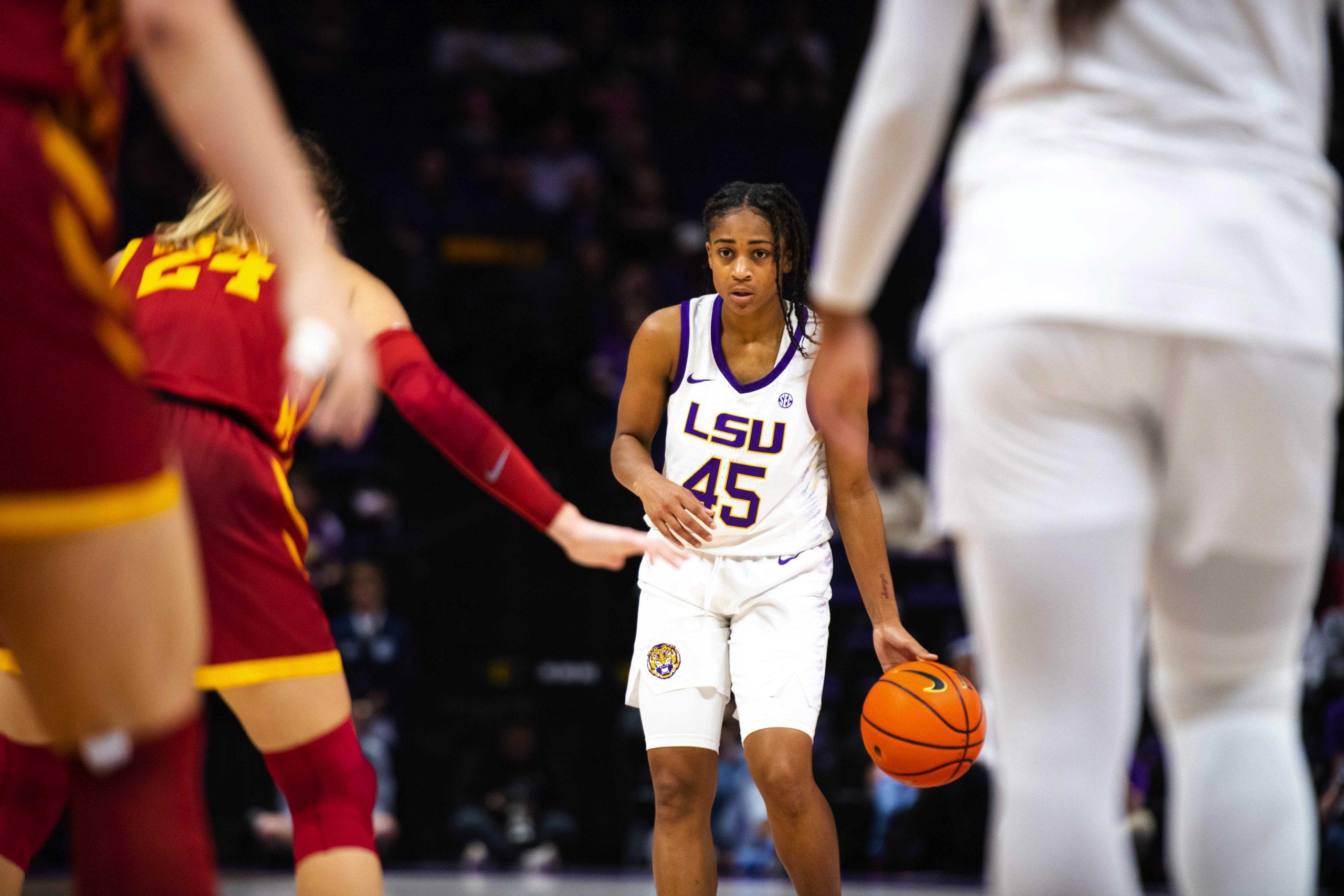 PHOTOS: LSU women's basketball defeats Iowa State 69-60 in the Pete Maravich Assembly Center