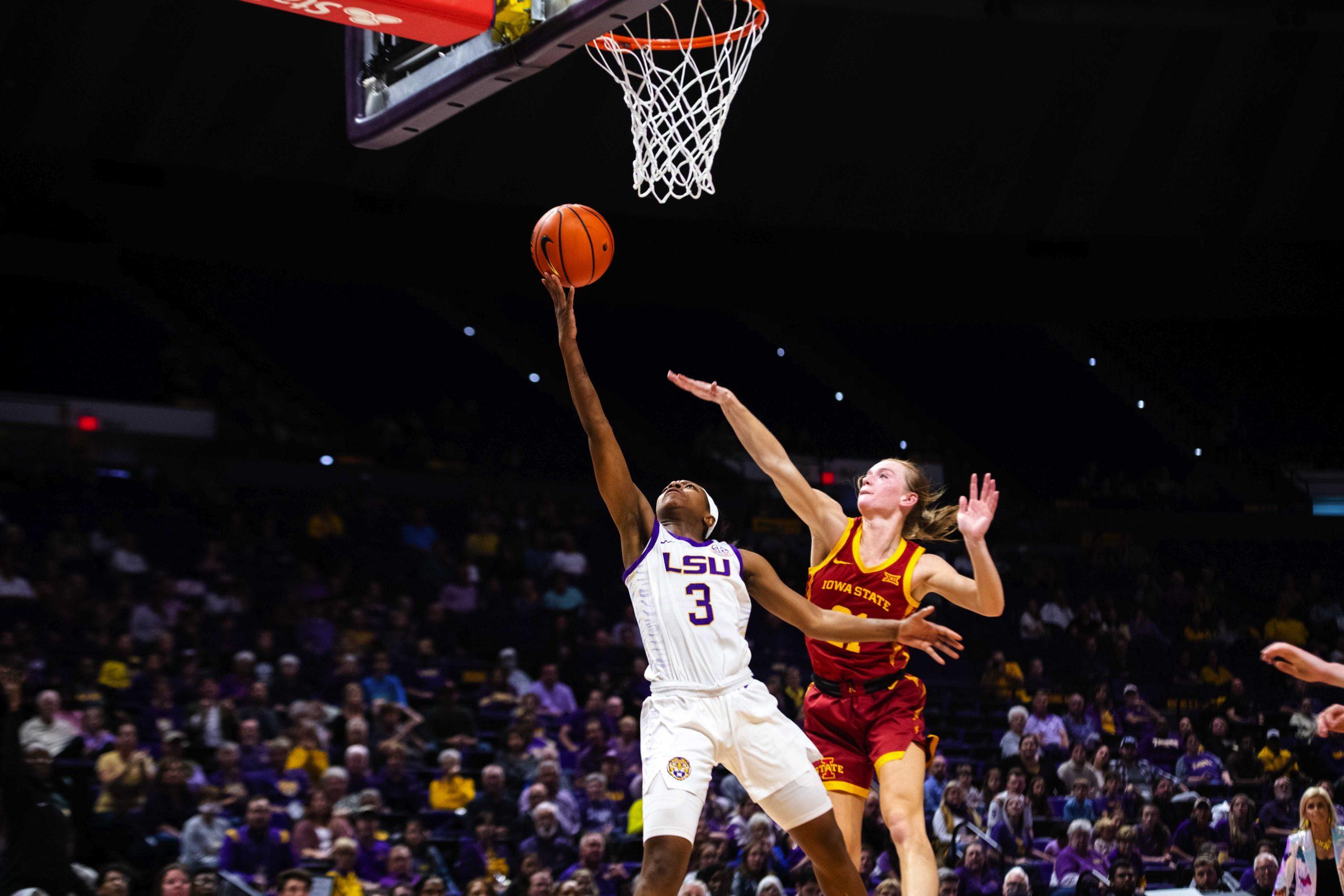 PHOTOS: LSU women's basketball defeats Iowa State 69-60 in the Pete Maravich Assembly Center