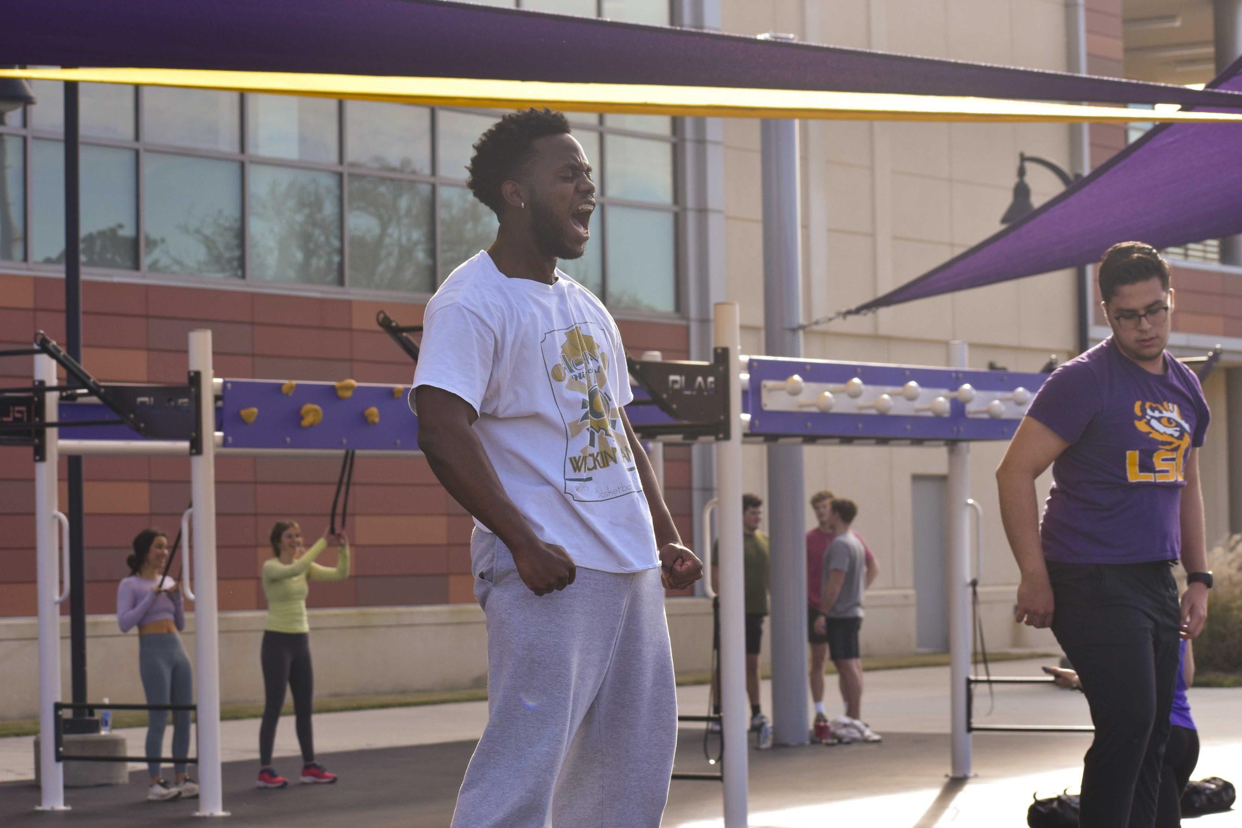 PHOTOS: LSU Outdoor Fitness Grand Opening