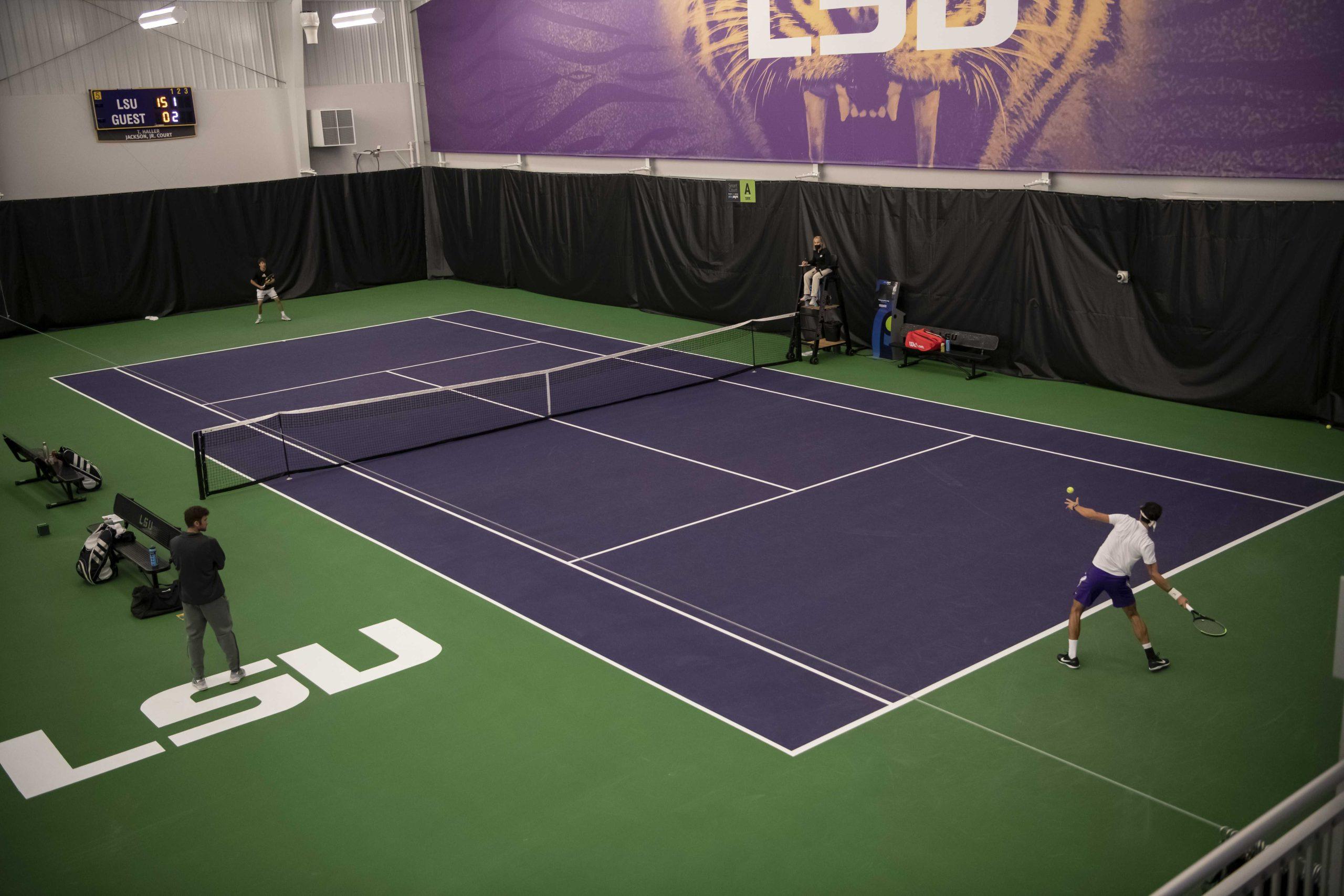 PHOTOS: LSU men's tennis defeat Incarnate Word