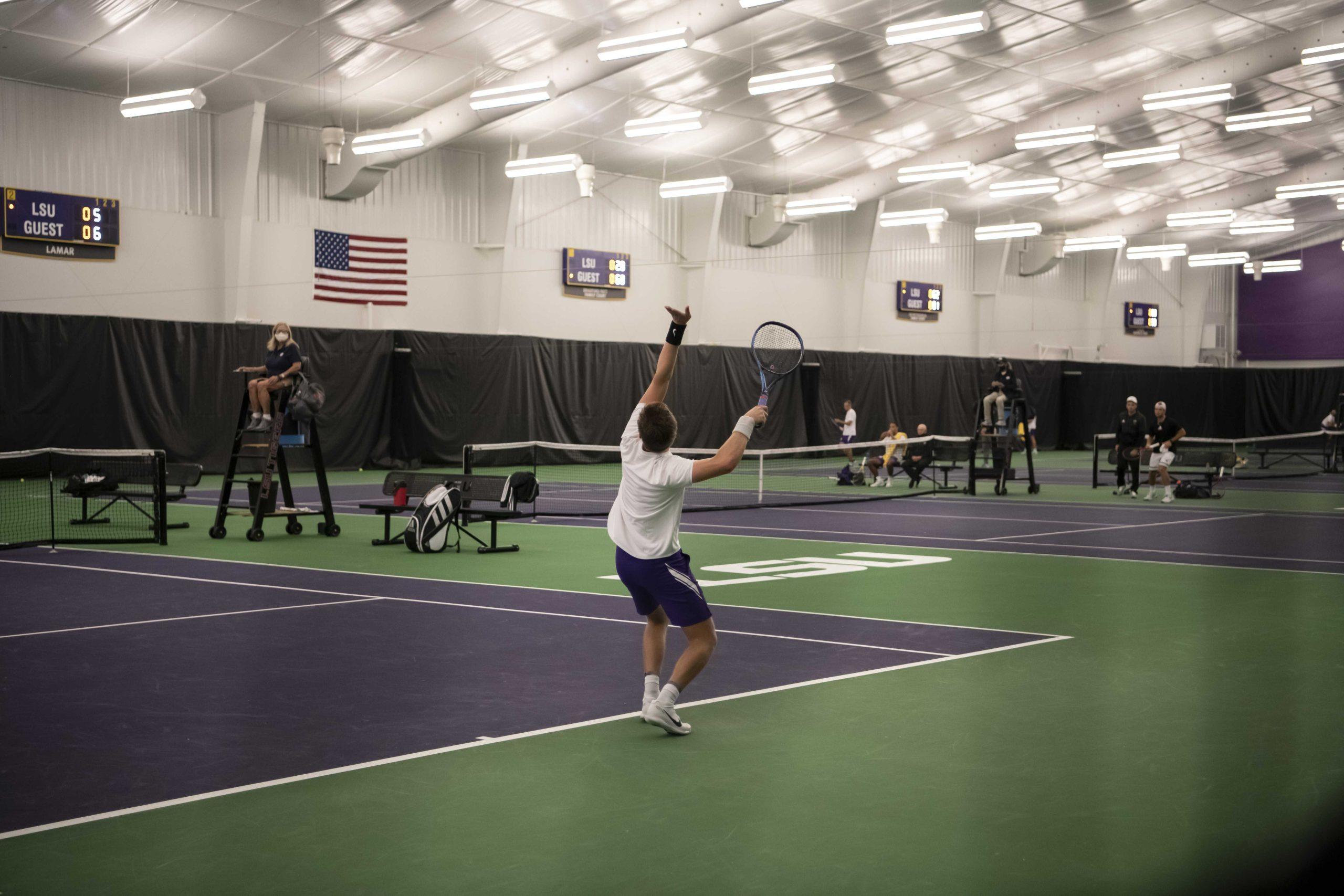 PHOTOS: LSU men's tennis defeat Incarnate Word