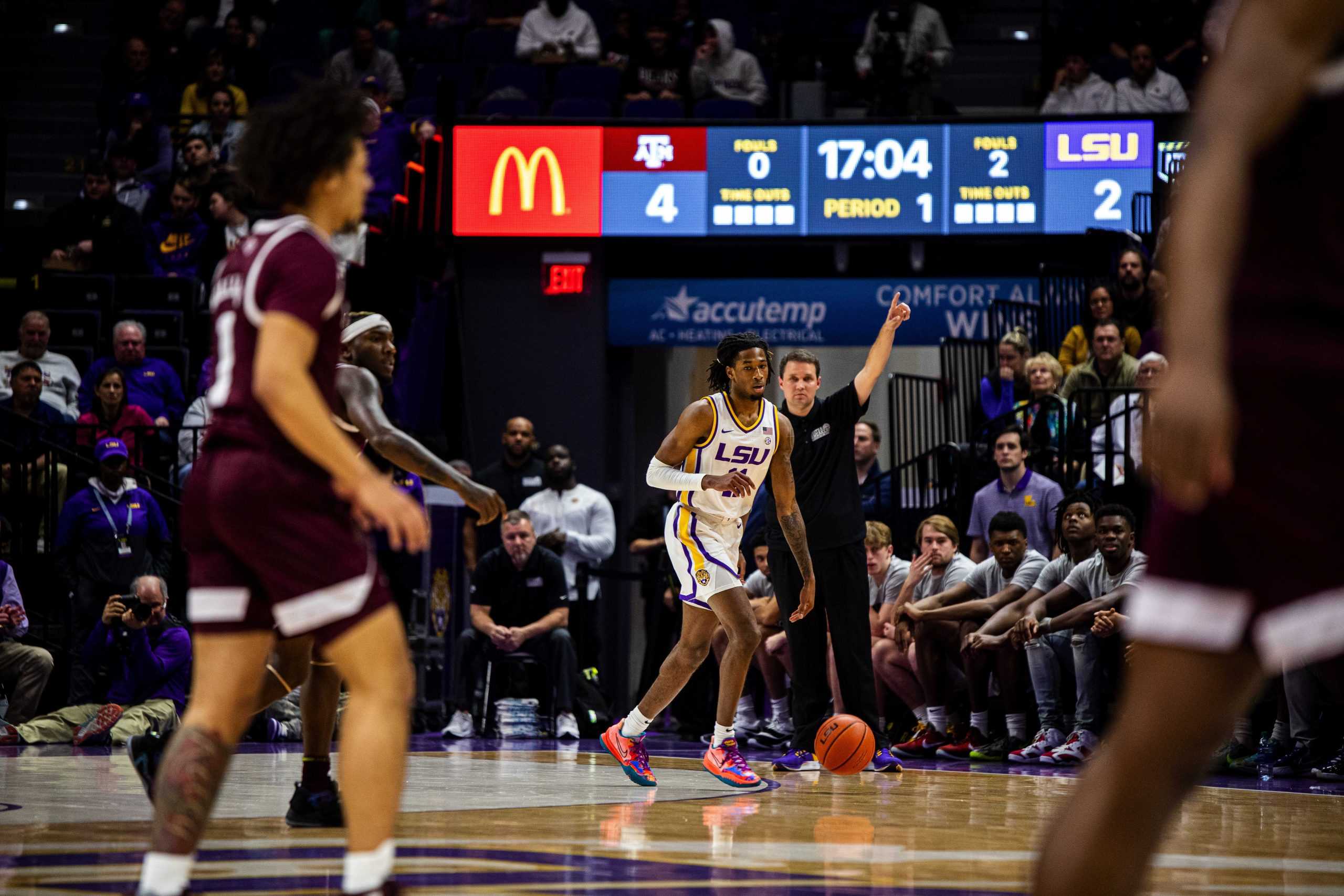 PHOTOS: LSU men's basketball defeats Texas A&M 70-64