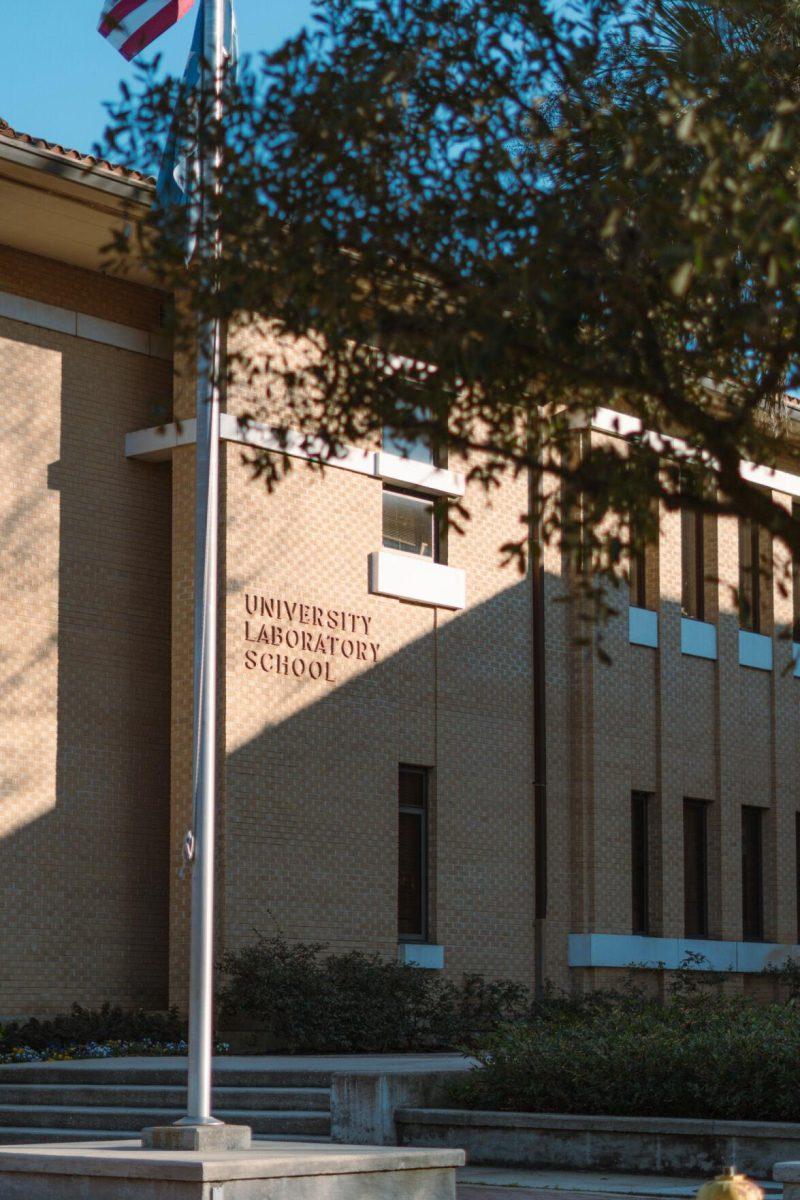 The Sun shines on the University Laboratory School on Sunday, Jan. 16, 2022, at 45 Dalrymple Drive on LSU&#8217;s campus in Baton Rouge, La.