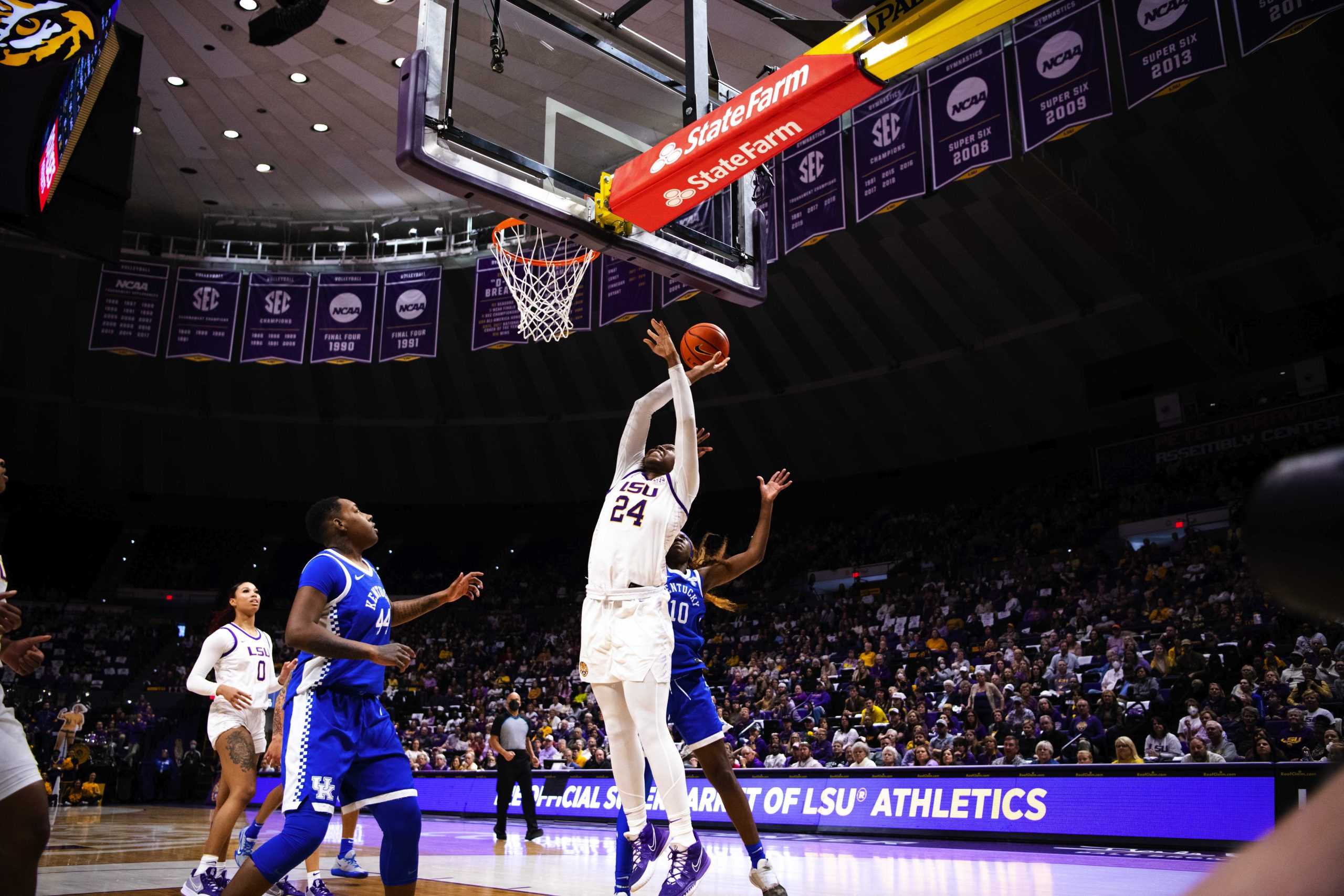 LSU women&#8217;s basketball earns a hard-fought, 68-64 win on the road over Ole Miss