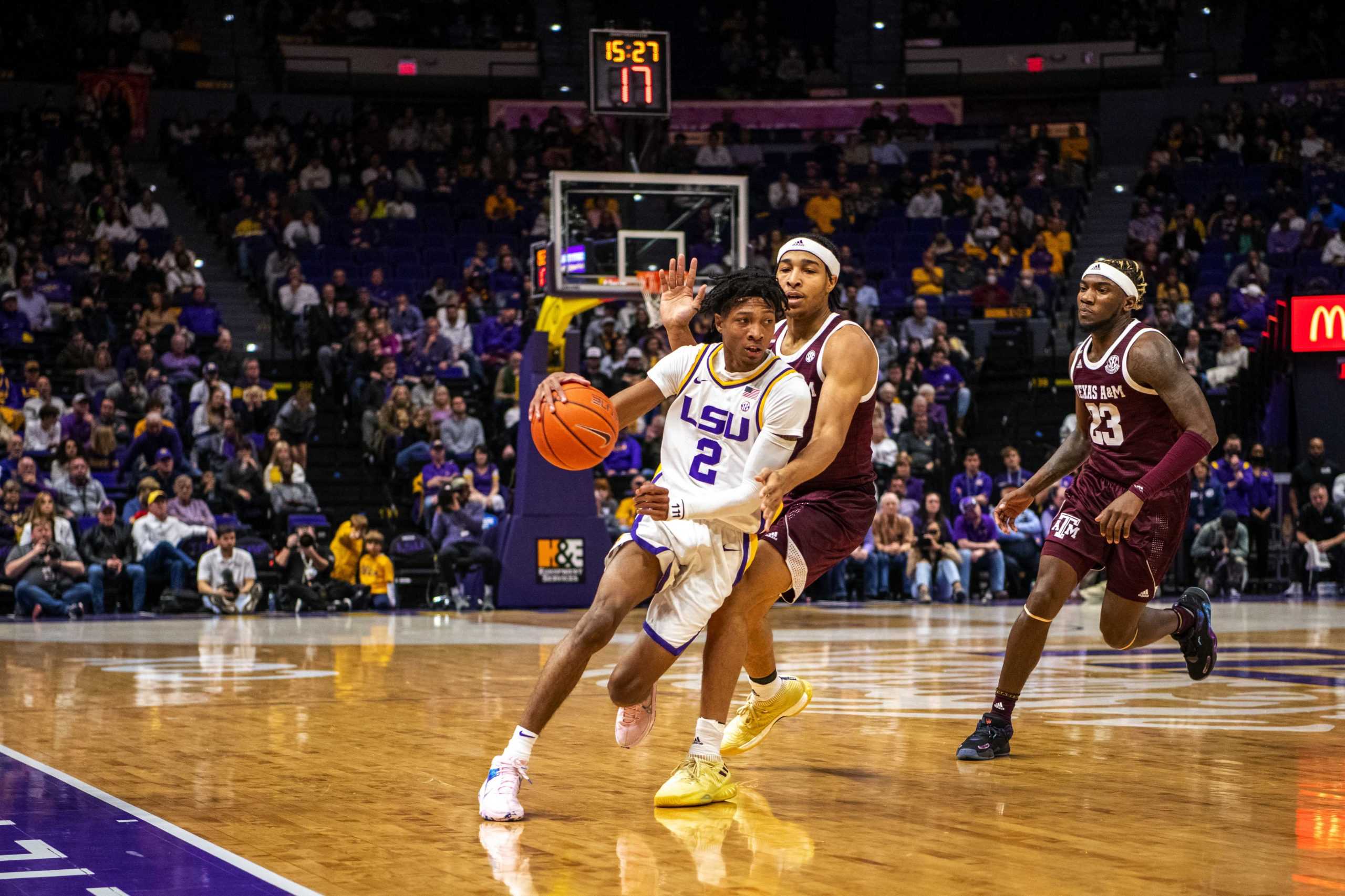 PHOTOS: LSU men's basketball defeats Texas A&M 70-64