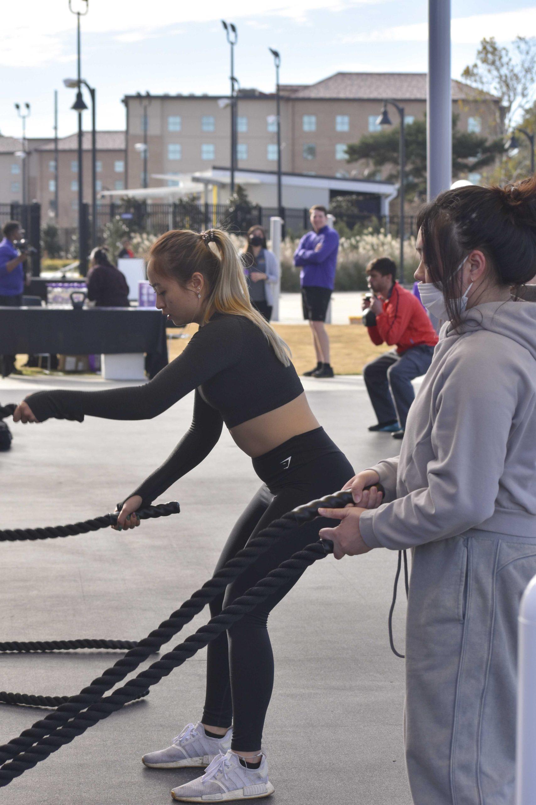 PHOTOS: LSU Outdoor Fitness Grand Opening