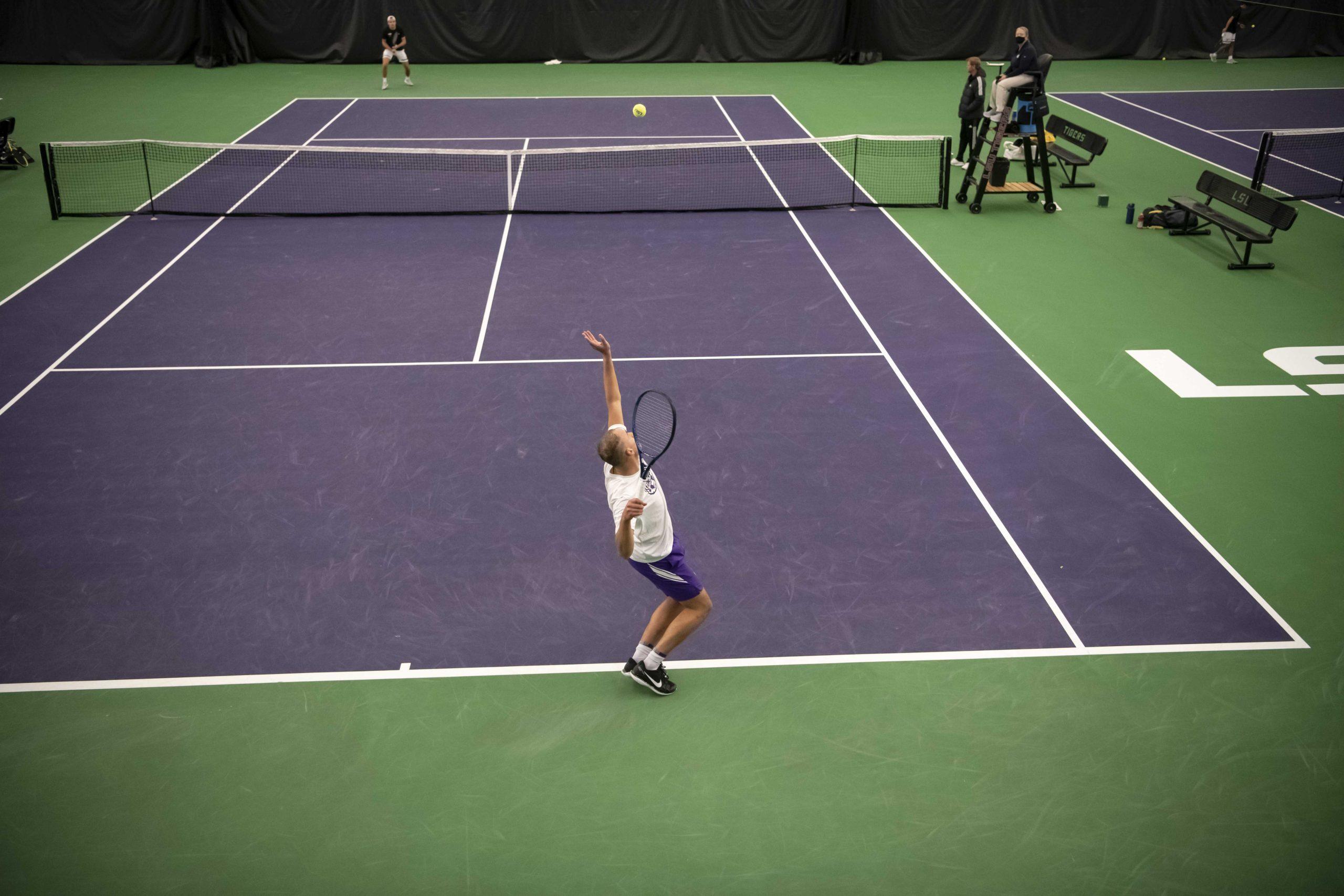 PHOTOS: LSU men's tennis defeat Incarnate Word