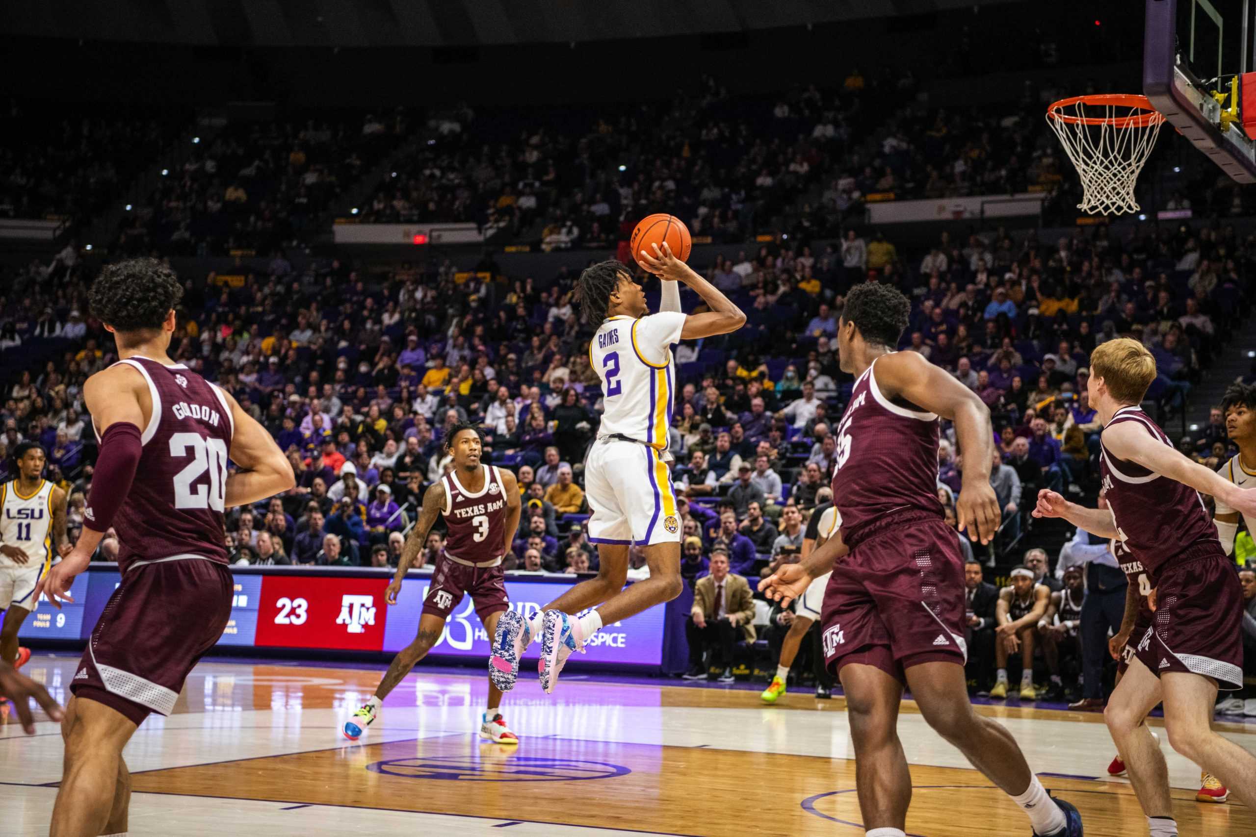 PHOTOS: LSU men's basketball defeats Texas A&M 70-64