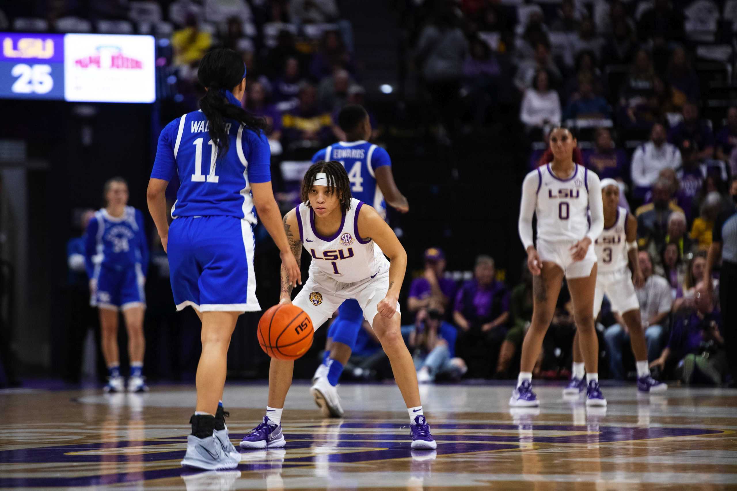 PHOTOS: LSU women's basketball defeats Kentucky 78-69