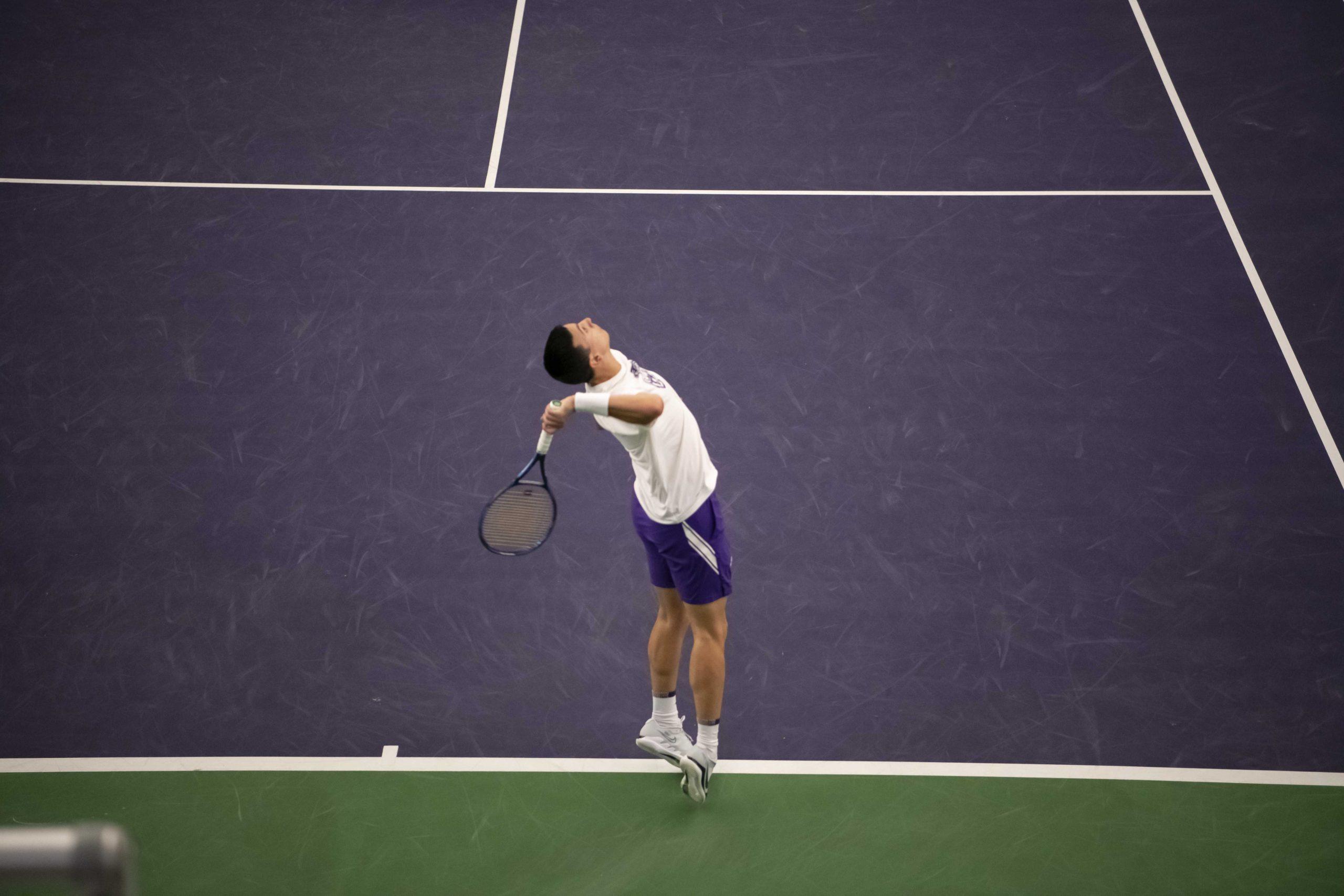 PHOTOS: LSU men's tennis defeat Incarnate Word