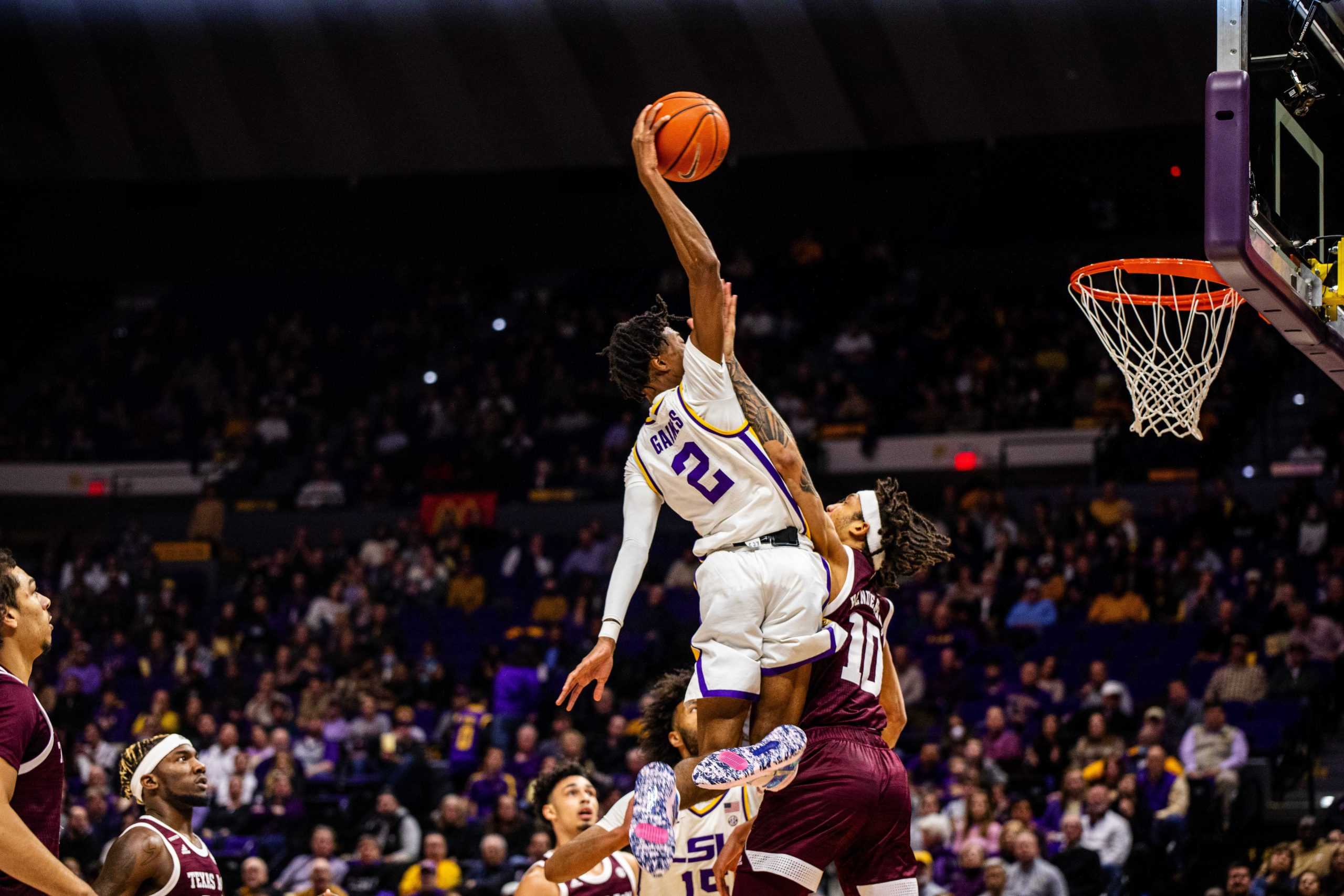 PHOTOS: LSU men's basketball defeats Texas A&M 70-64