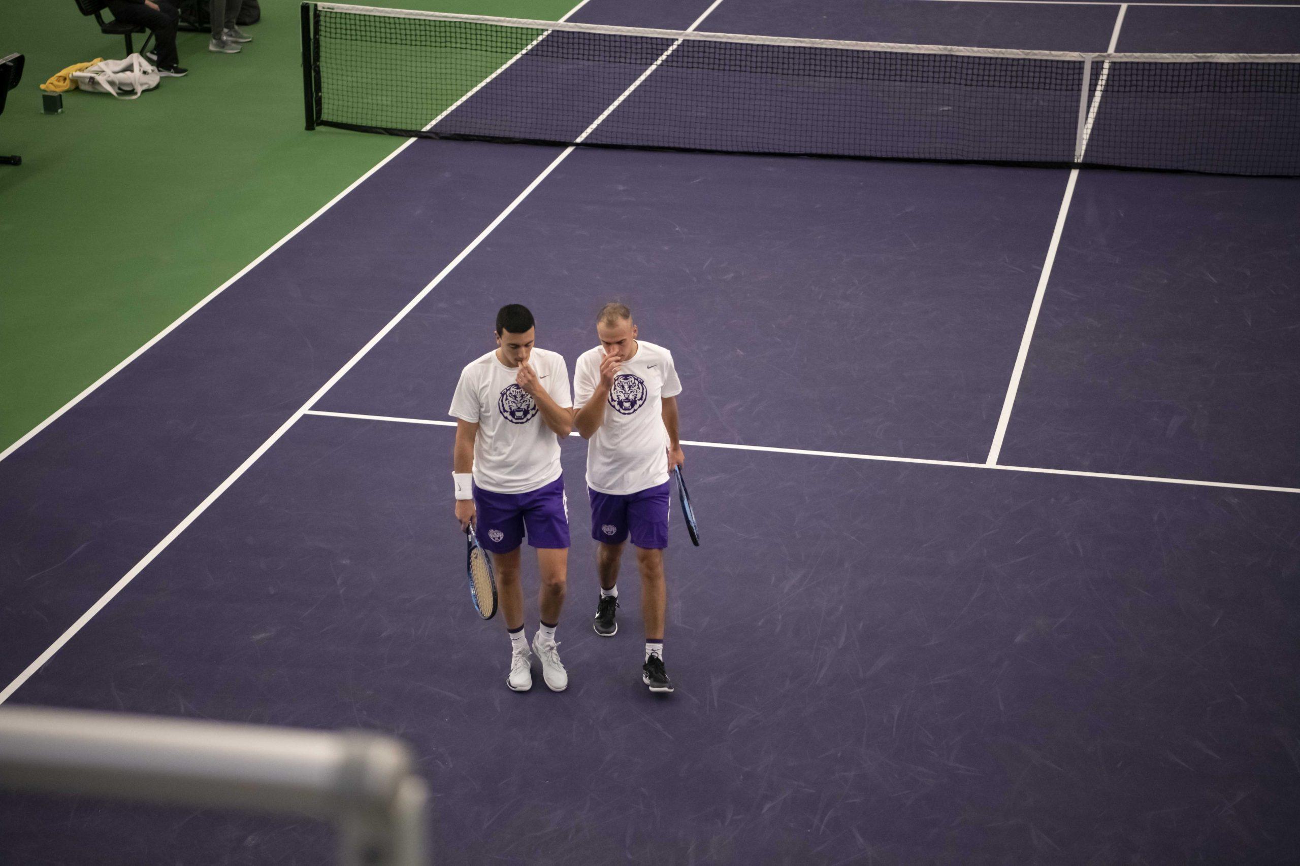 PHOTOS: LSU men's tennis defeat Incarnate Word