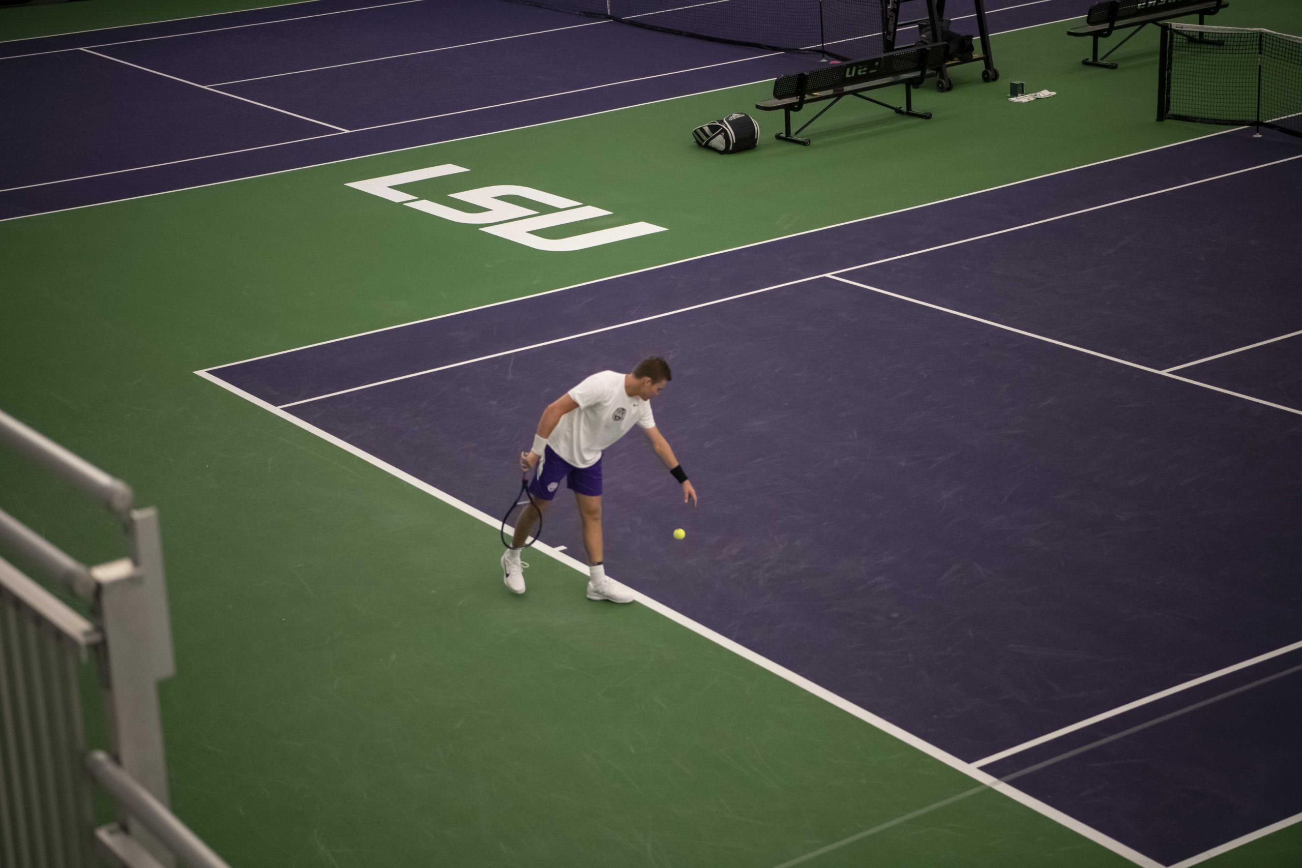 PHOTOS: LSU men's tennis defeat Incarnate Word