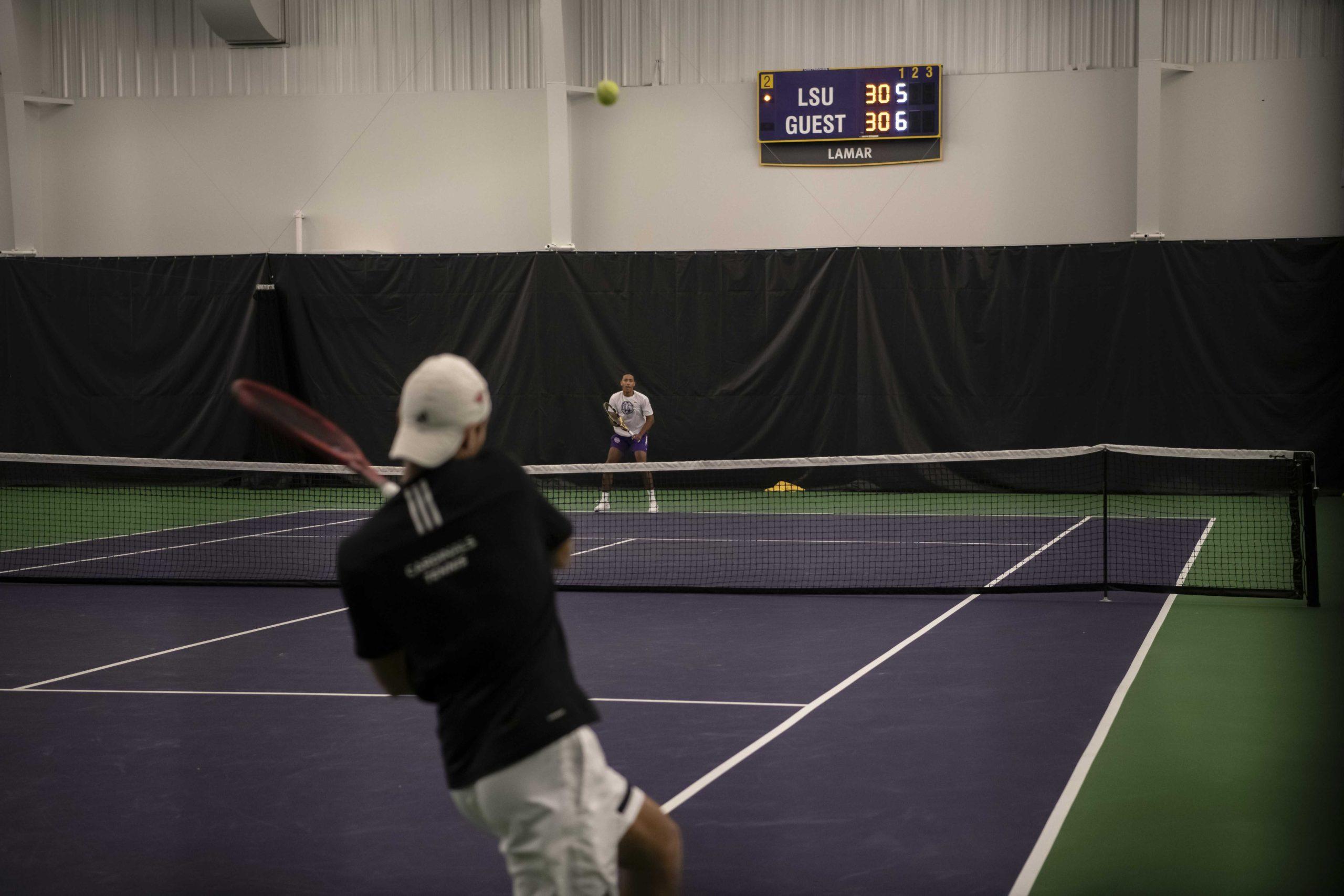 PHOTOS: LSU men's tennis defeat Incarnate Word