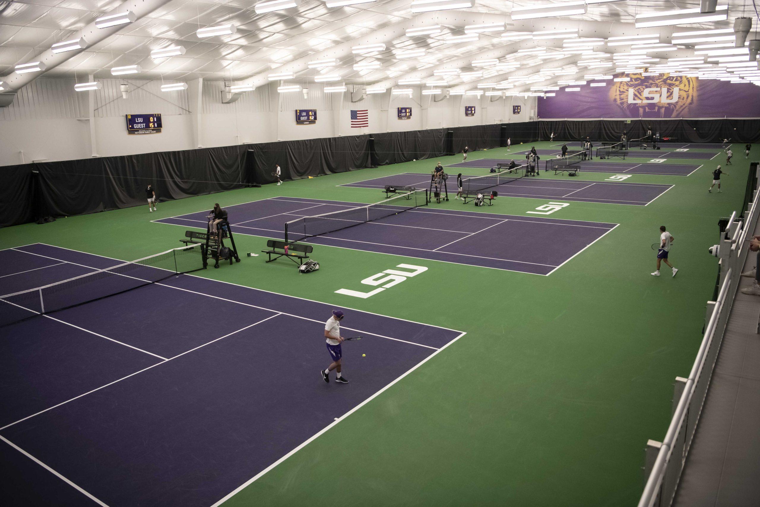 PHOTOS: LSU men's tennis defeat Incarnate Word