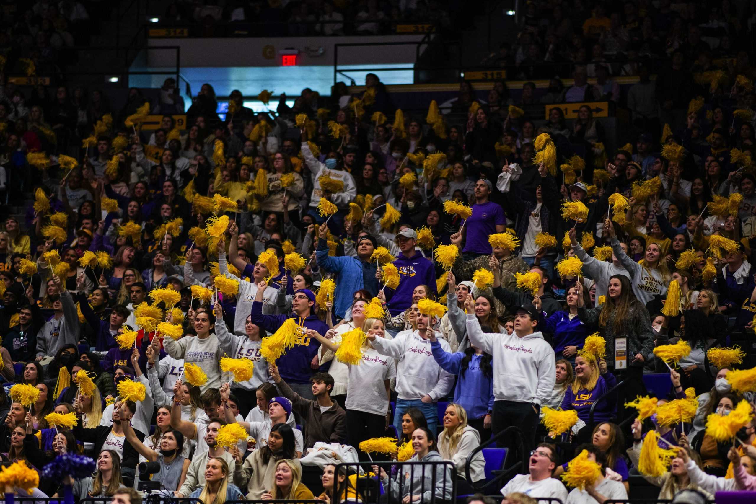 PHOTOS: #8 LSU gymnastics upsets #6 Auburn 197.975-197.750