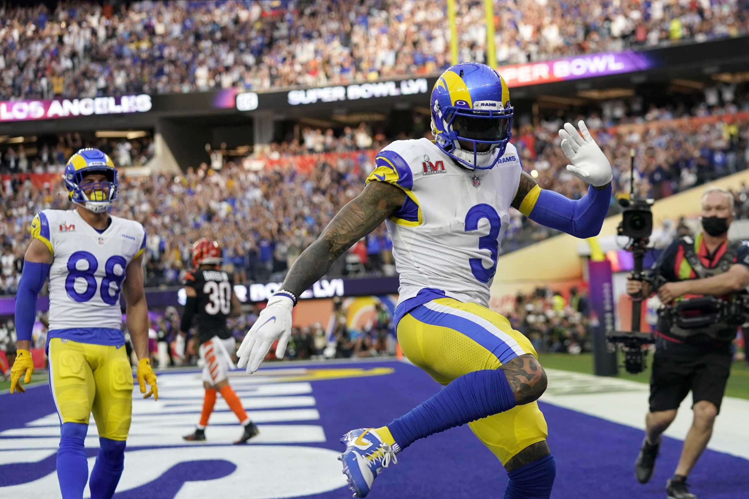 Los Angeles Rams top the Cincinnati Bengals in 'NFLSU' Super Bowl for the ages