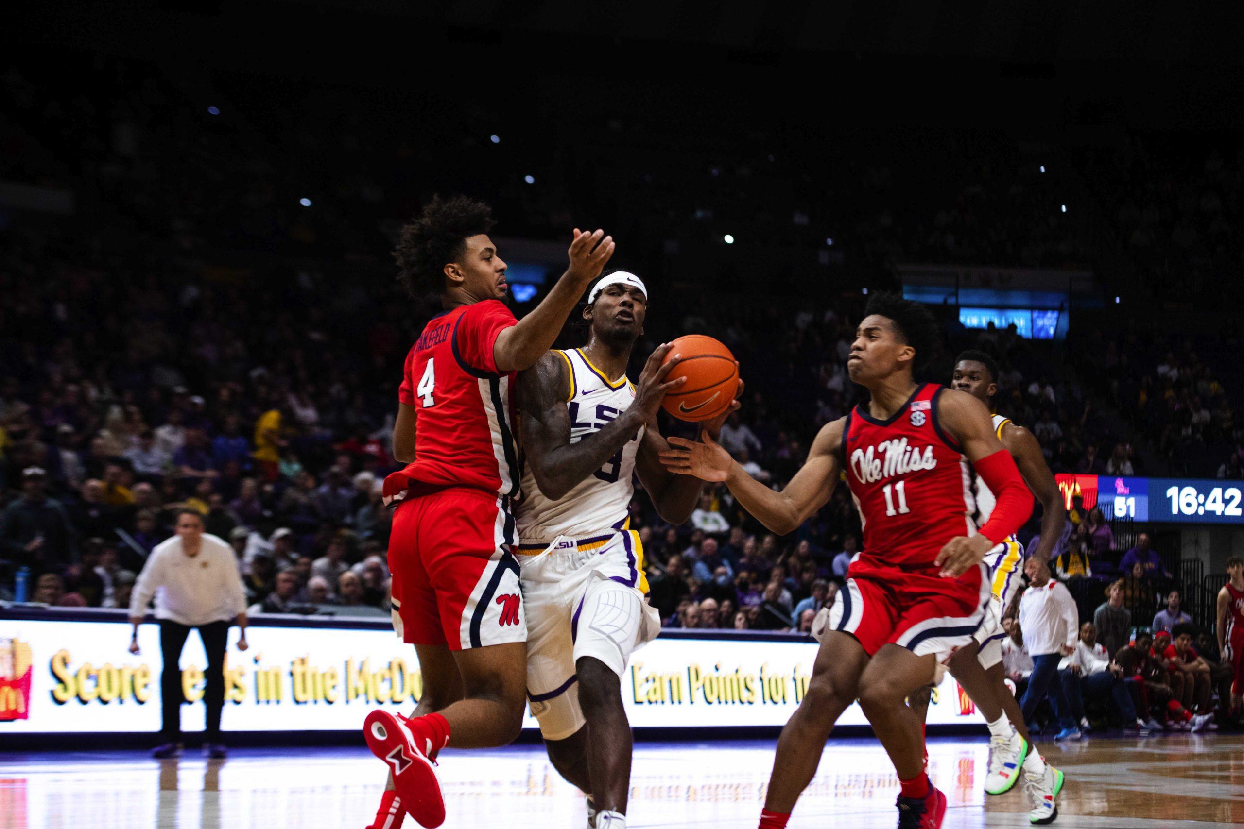 PHOTOS: LSU men's basketball falls 76-72 to Ole Miss