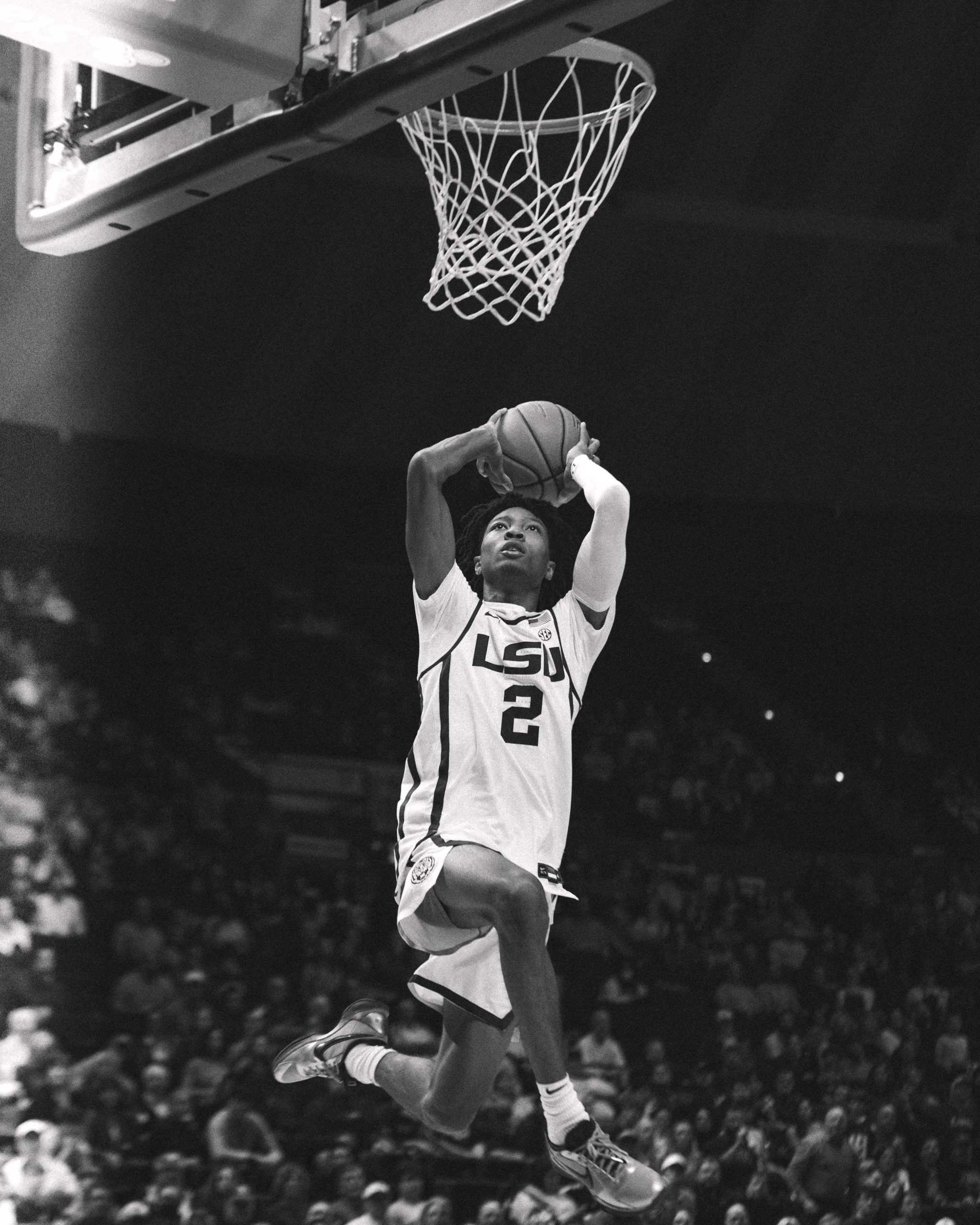 PHOTOS: Capturing LSU basketball with an 80's twist