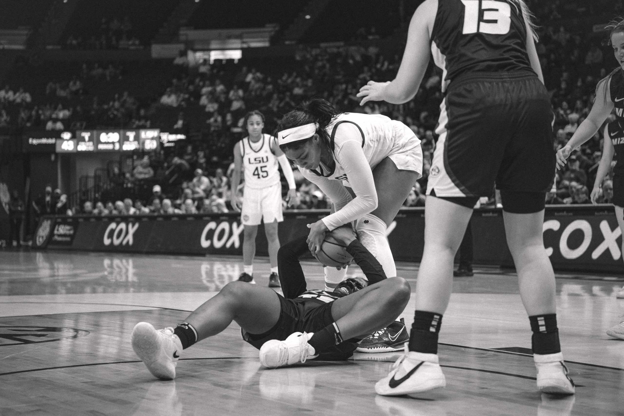 PHOTOS: Capturing LSU basketball with an 80's twist