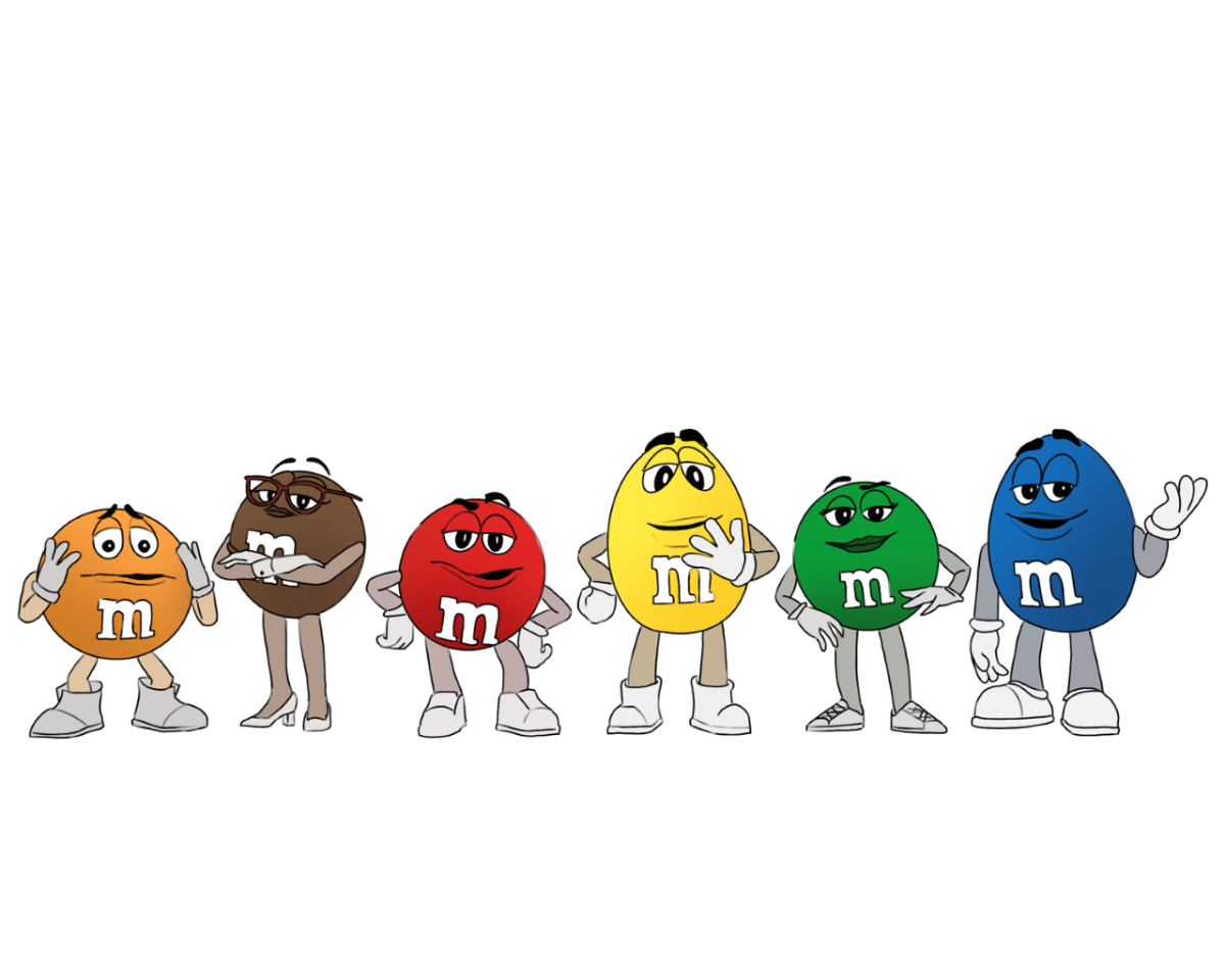 M&M Cartoon