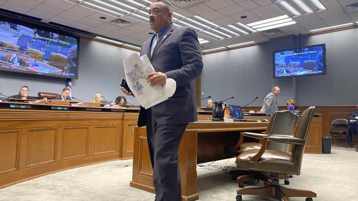 State Rep. Kenny Cox, D-Natchitoches, a decorated Army vet, pleaded with lawmakers Monday not to move his majority-minority district to New Orleans.