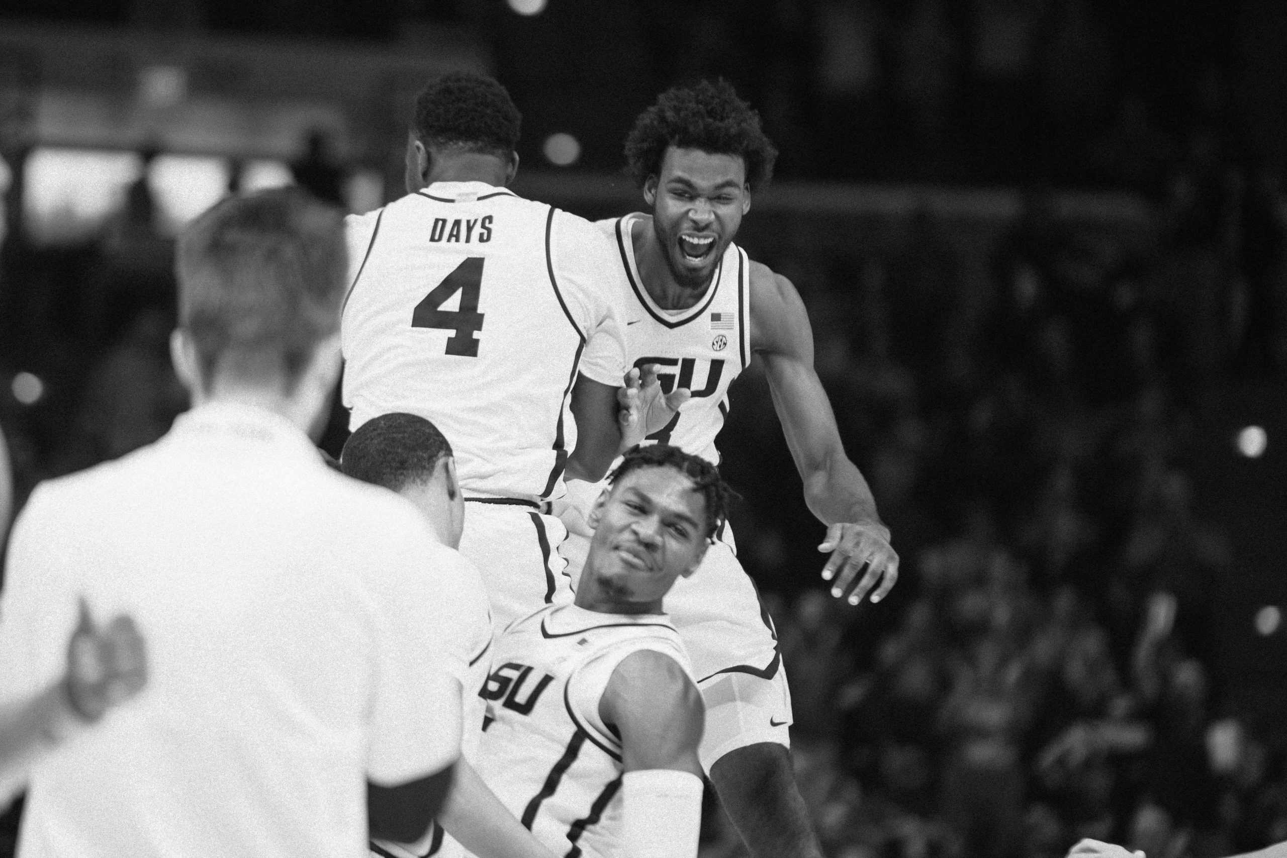 PHOTOS: Capturing LSU basketball with an 80's twist