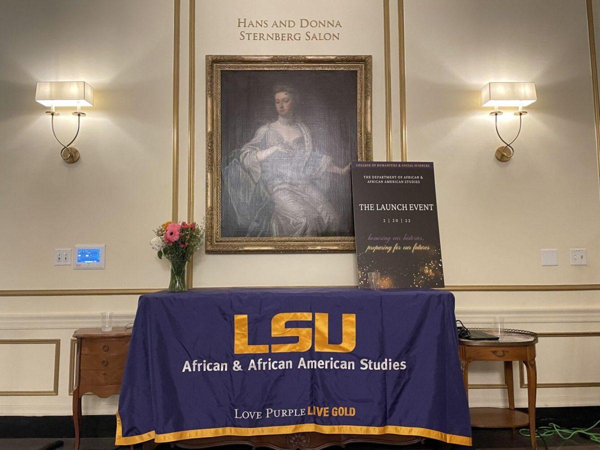 African and African American Studies Launch Celebration on Sunday Feb. 20, 2022 in LSU's French House.