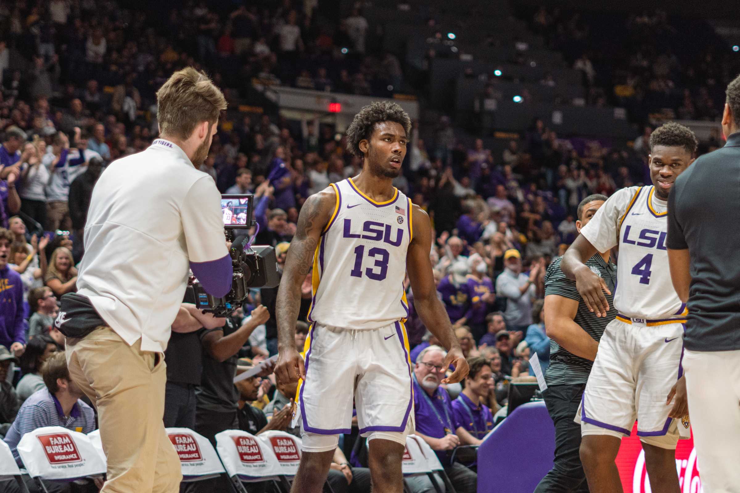 PHOTOS: LSU men's basketball defeats Mississippi State 69-65