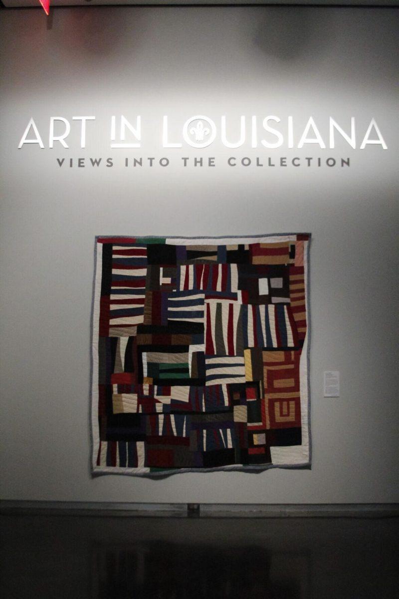 The "Art In Louisiana" sign sits Saturday, Feb. 12, 2022, at the LSU Musuem of Art on Lafayette Street in Baton Rouge, La.