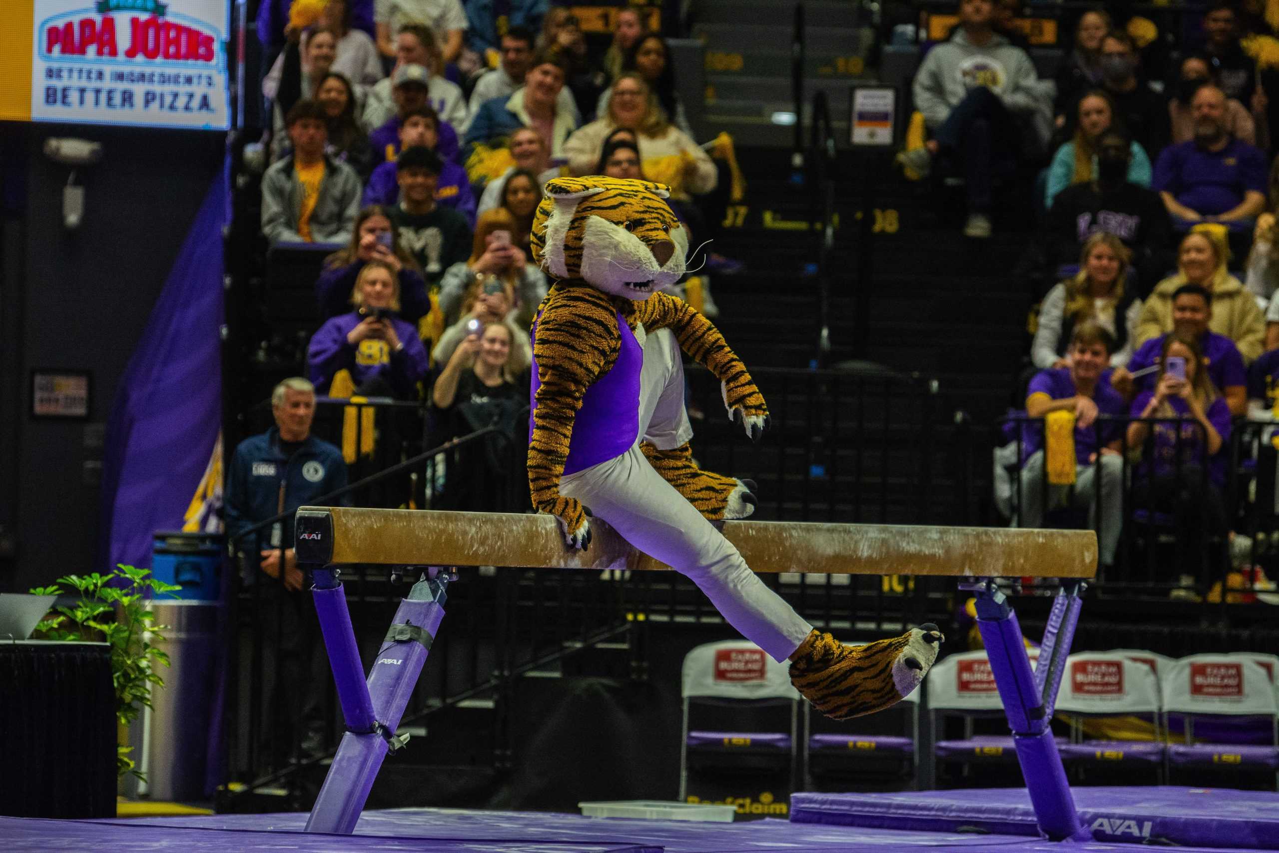 PHOTOS: #8 LSU gymnastics upsets #6 Auburn 197.975-197.750